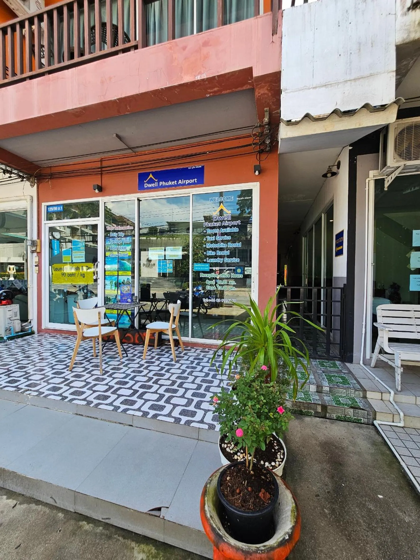 Property building in Dwell Phuket Airport Hotel at Naiyang