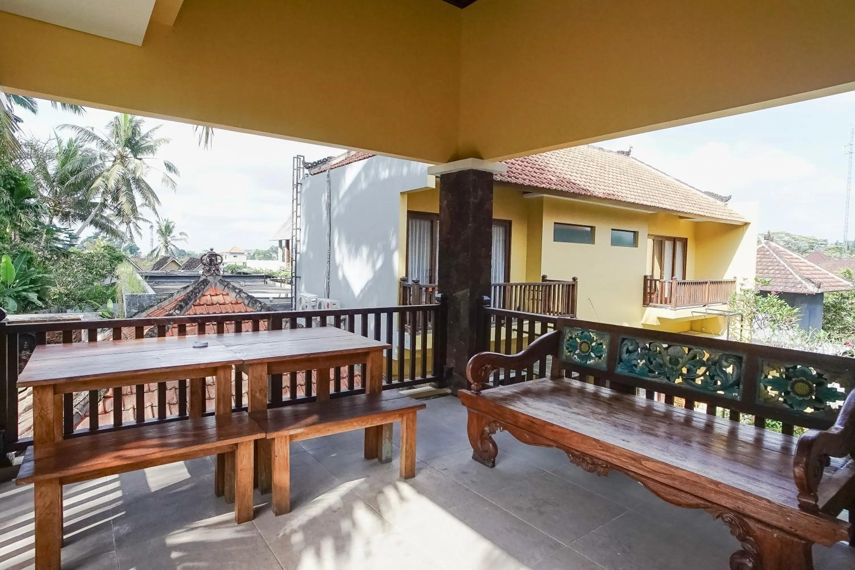 Balcony/Terrace in Toya Villa Ubud