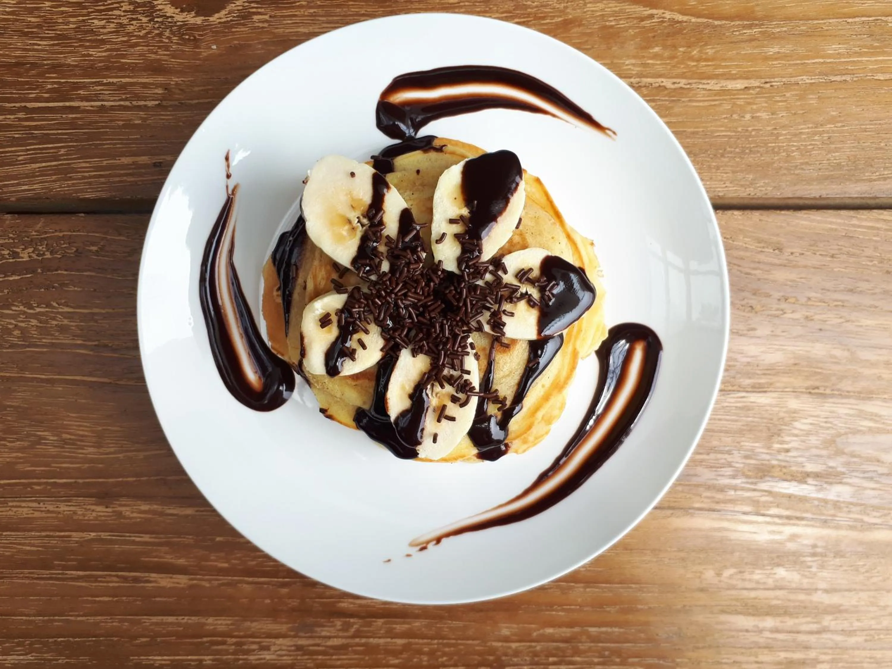 American breakfast in Toya Villa Ubud