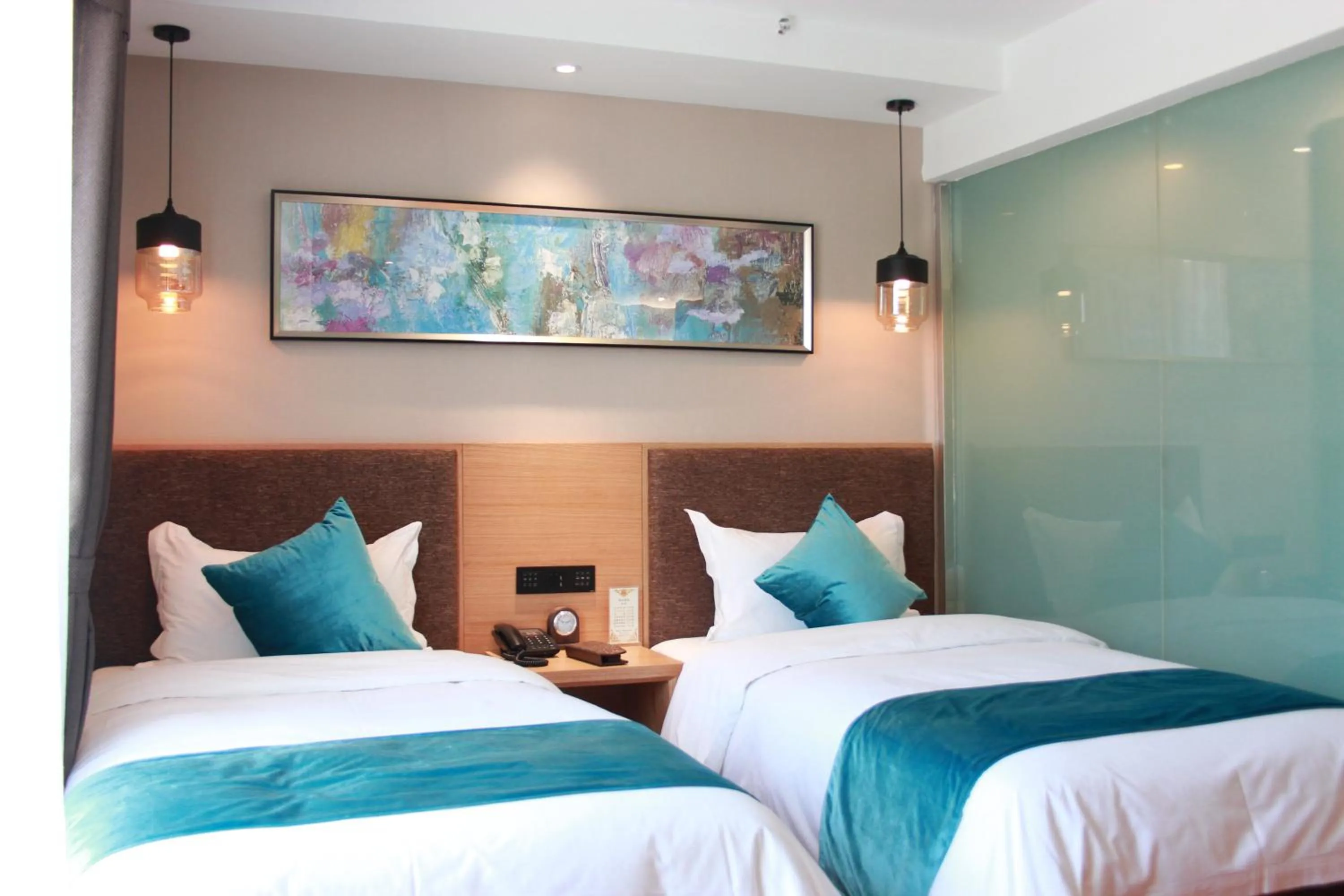 Bedroom in Harbin Joy Boutique Hotel