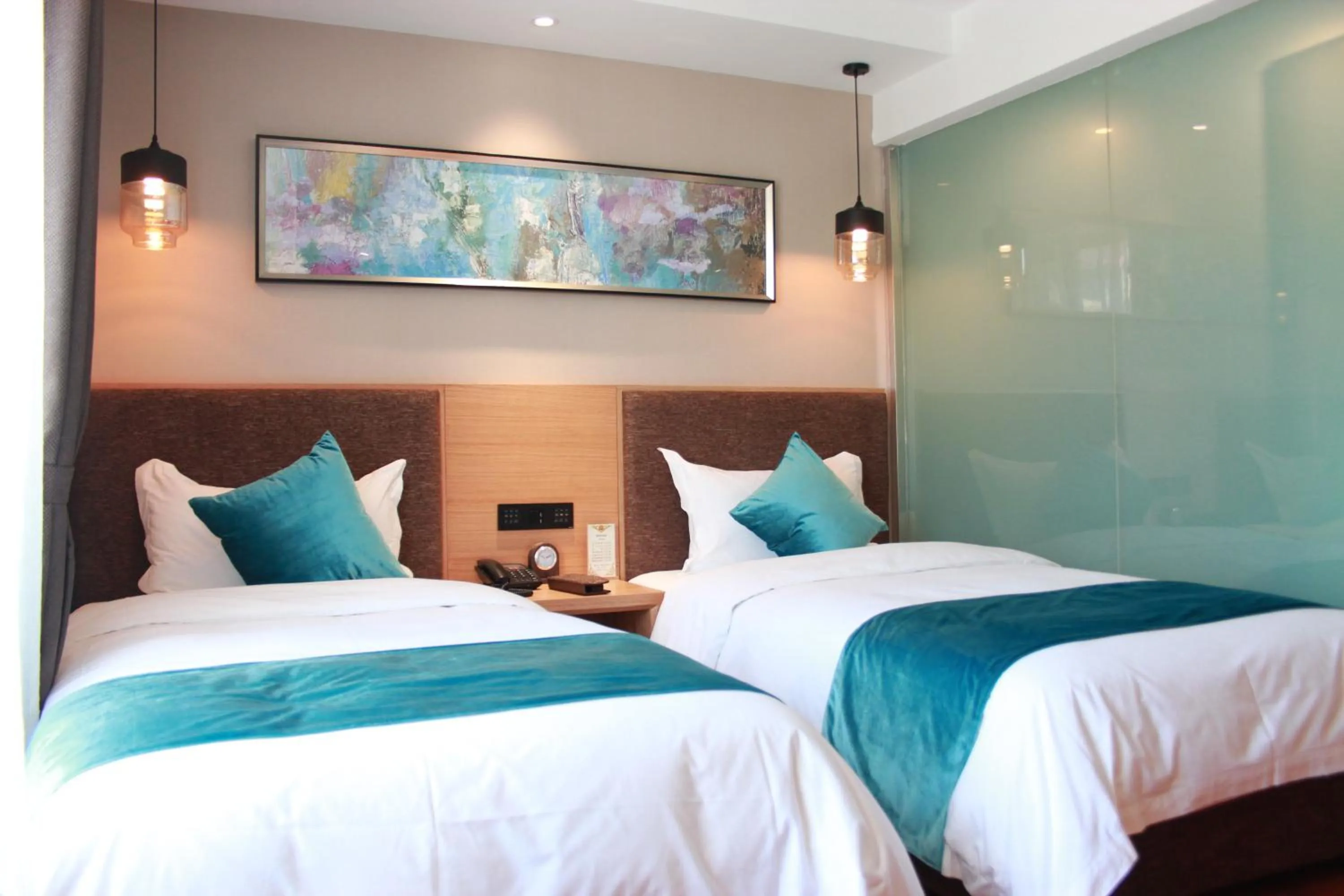 Bedroom in Harbin Joy Boutique Hotel