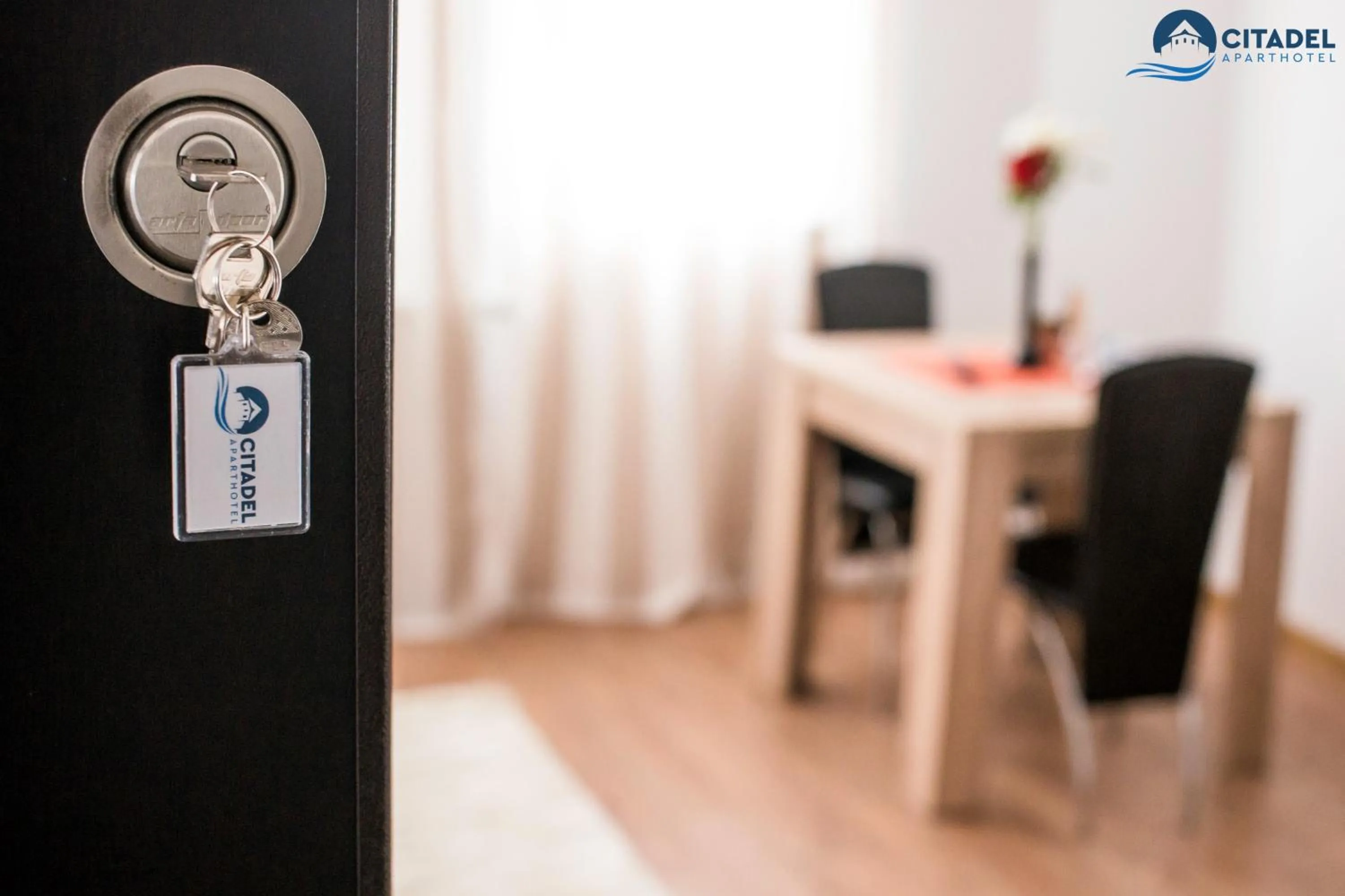 Property logo or sign in Citadel Aparthotel