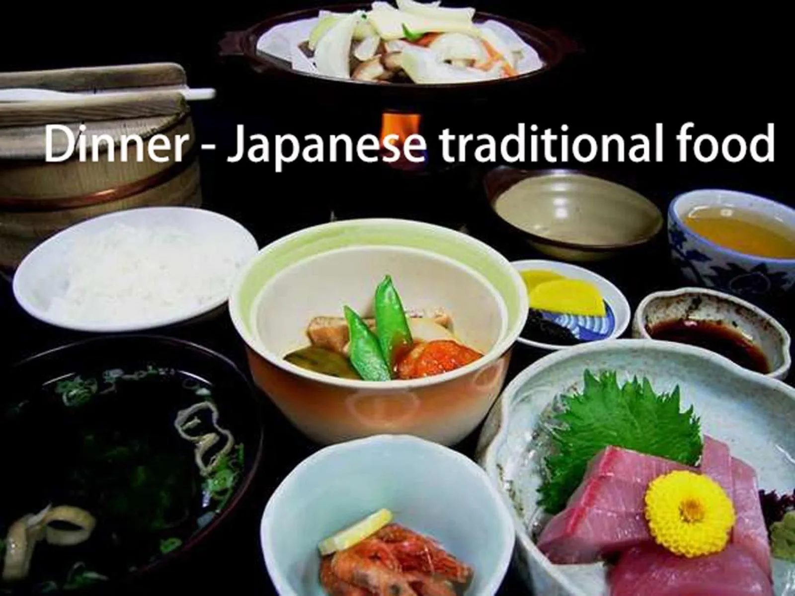 Dinner in Business Hotel Miharashitei