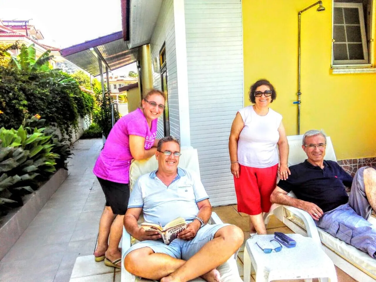 Garden view in Karaca Apart Hotel