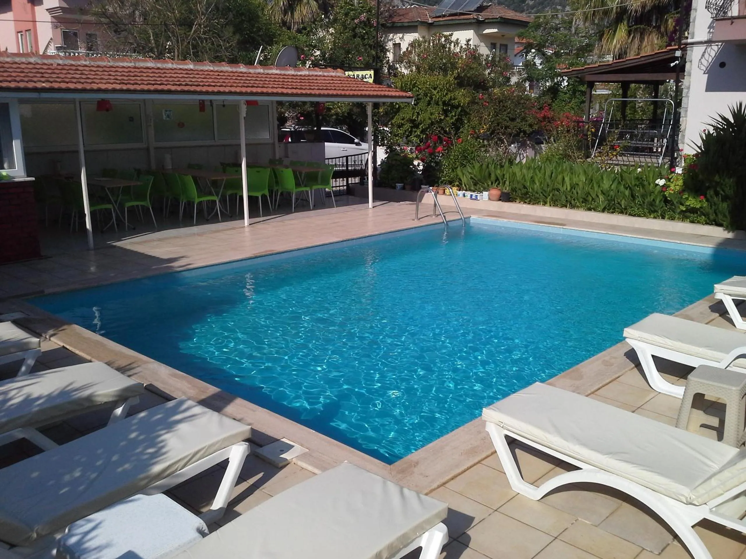 Pool view in Karaca Apart Hotel