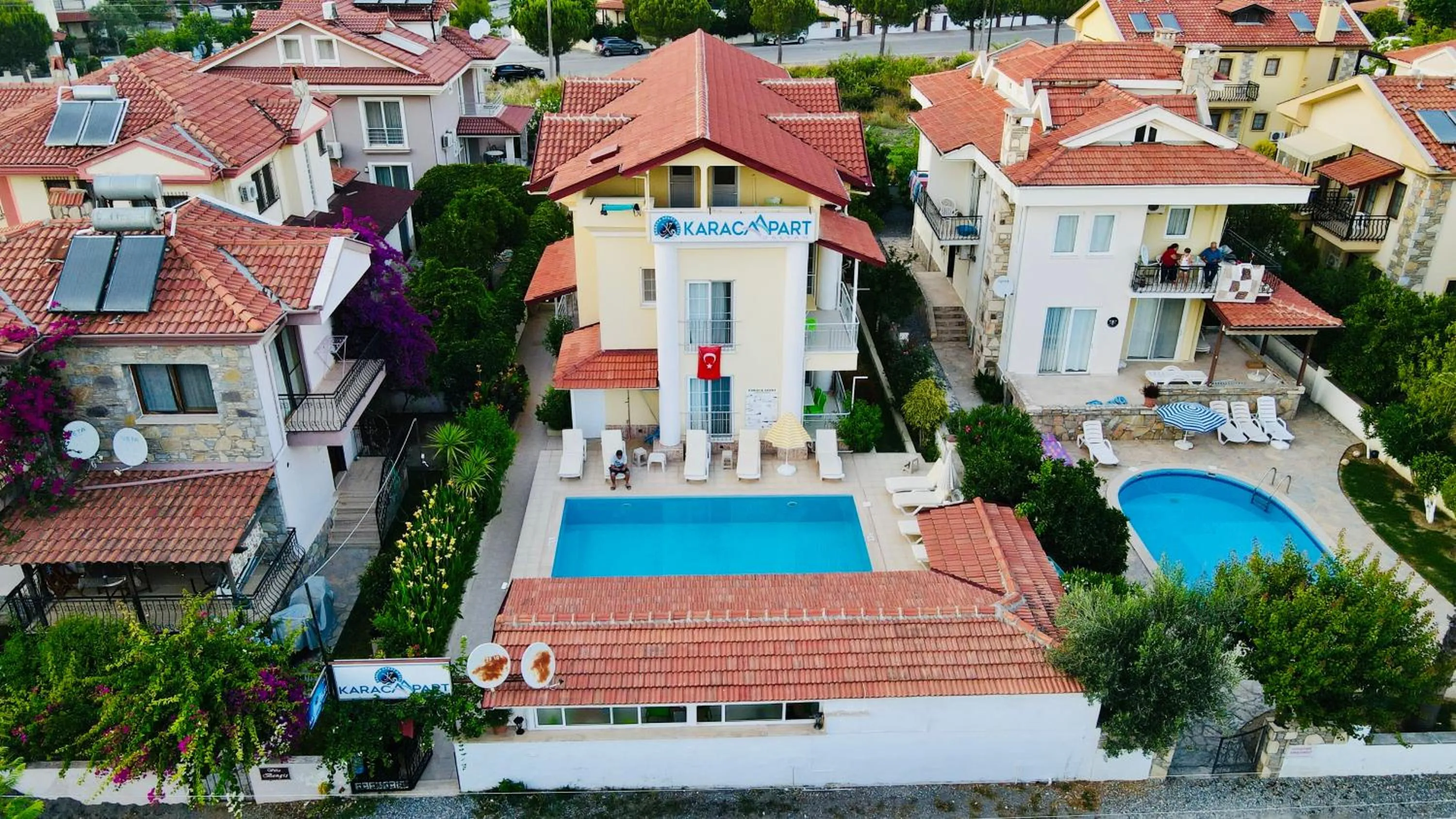 Bird's eye view in Karaca Apart Hotel