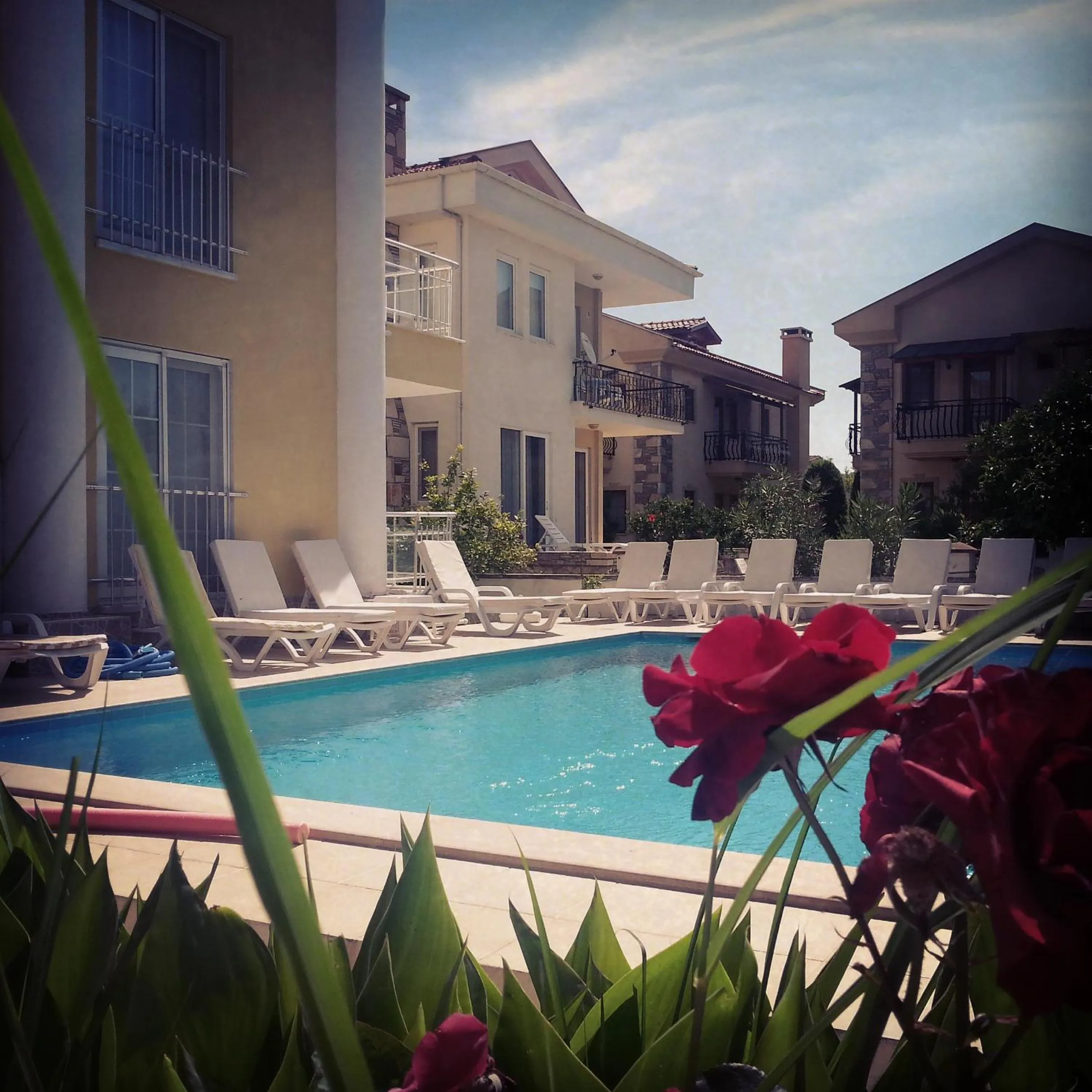 Garden view in Karaca Apart Hotel