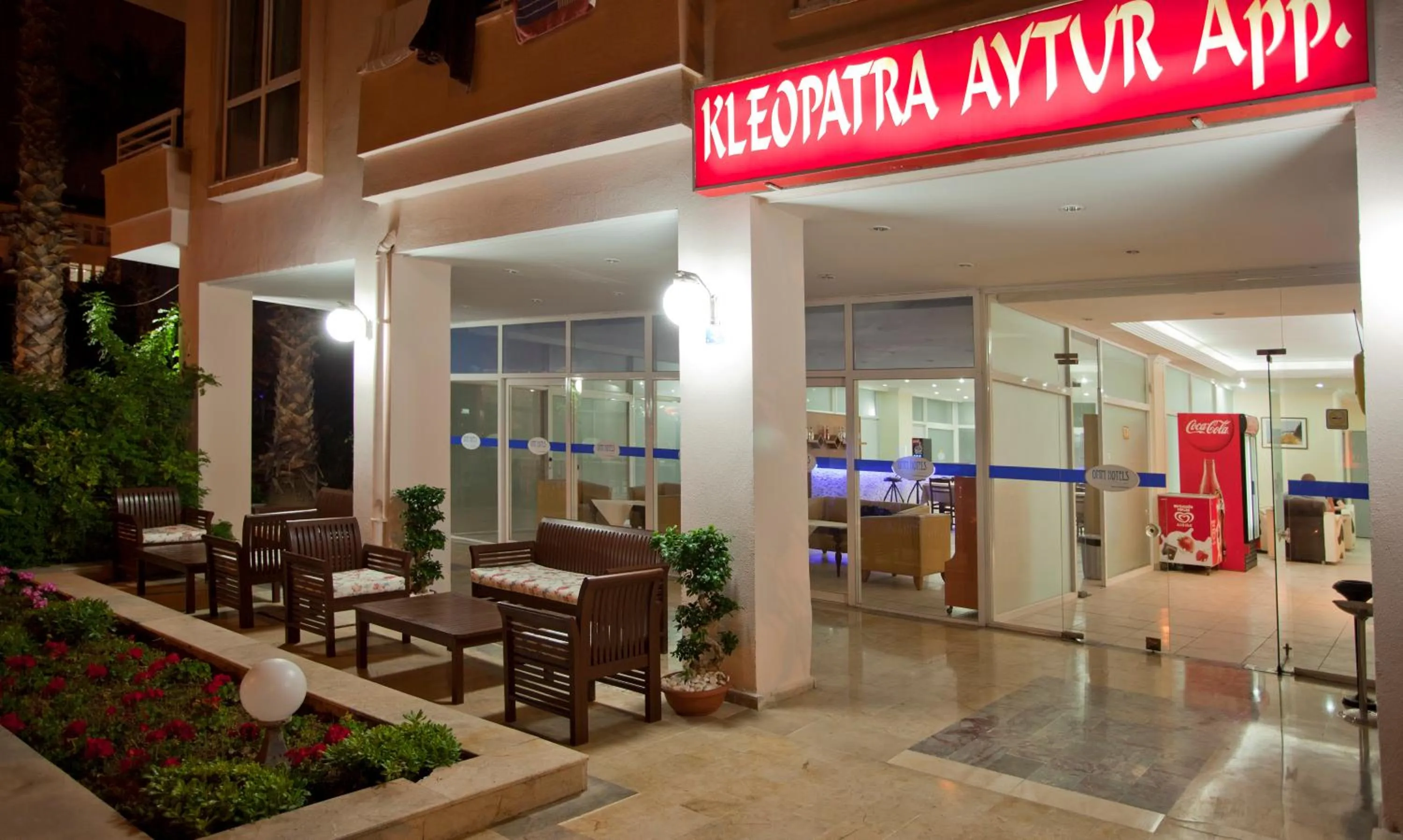 Facade/entrance in Kleopatra Aytur Apart Hotel