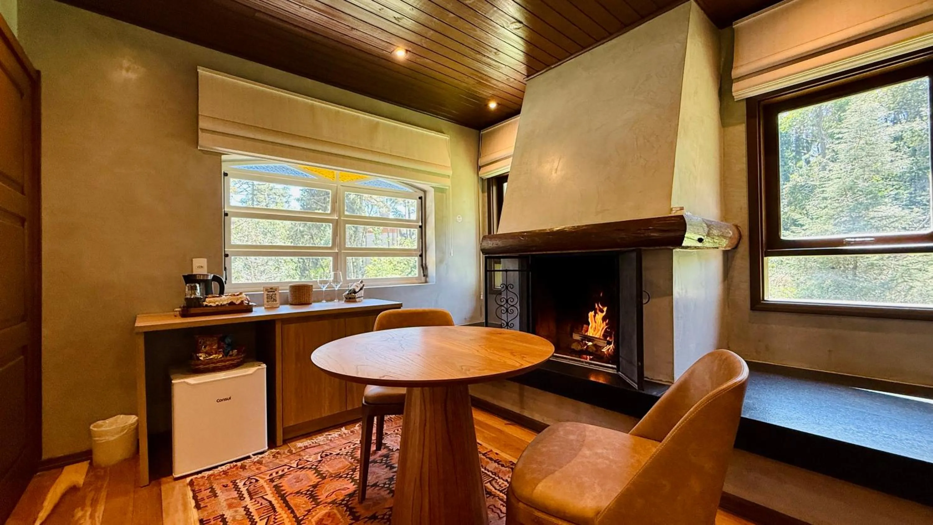 Seating area in Pousada Villa D'Amore