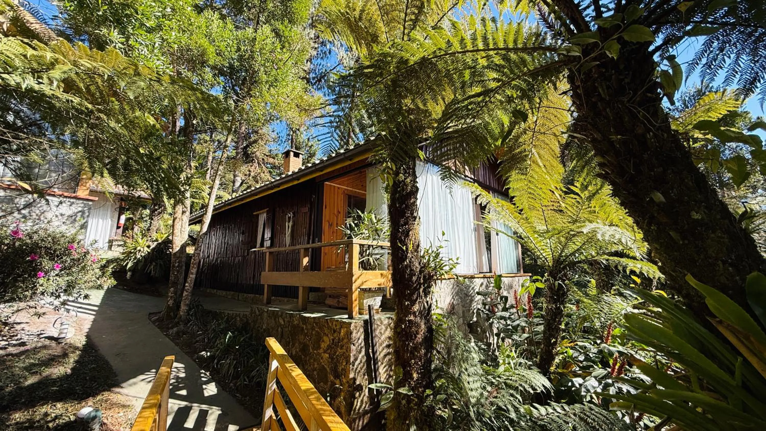 Garden view in Pousada Villa D'Amore