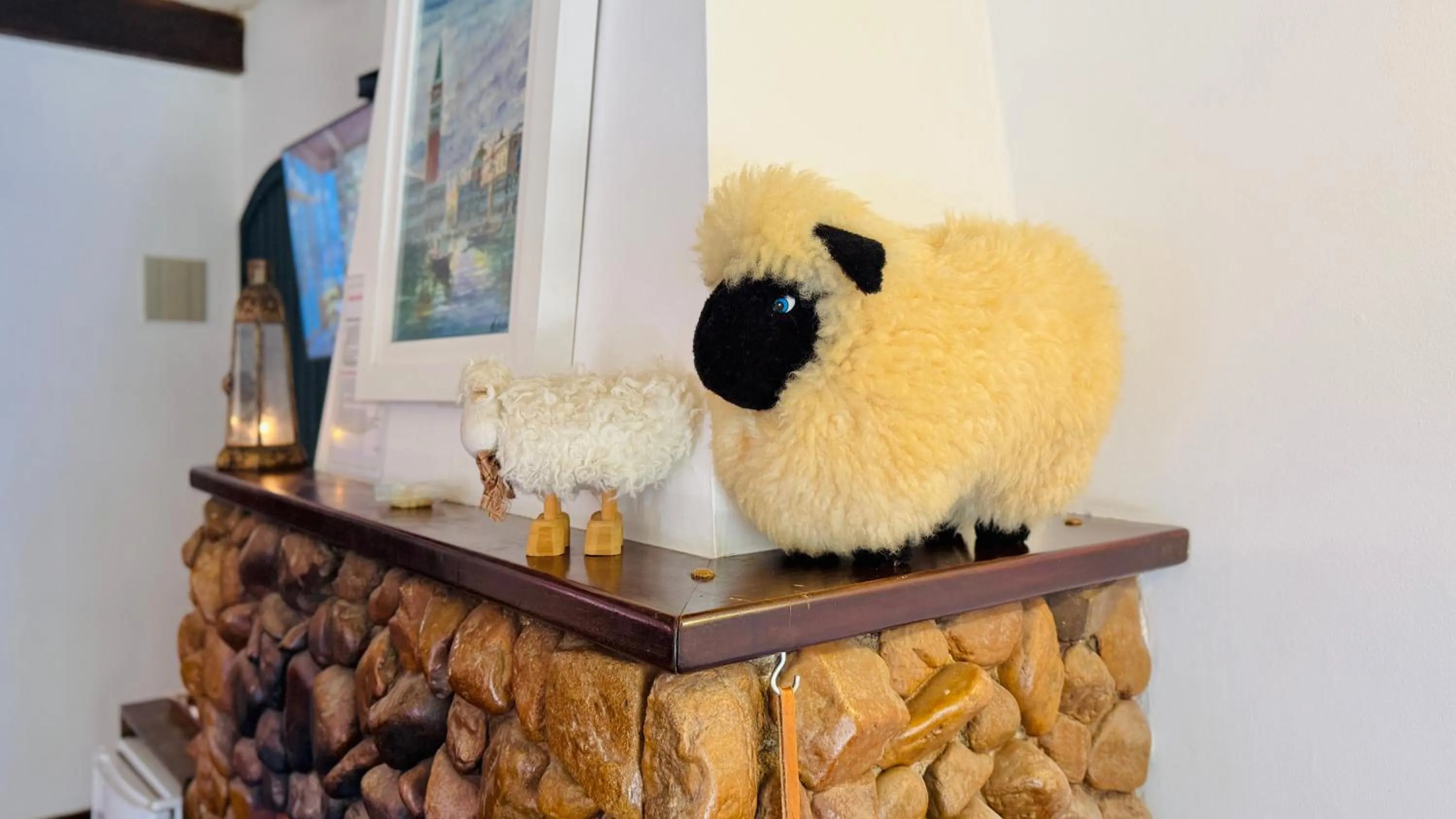 Decorative detail in Pousada Villa D'Amore