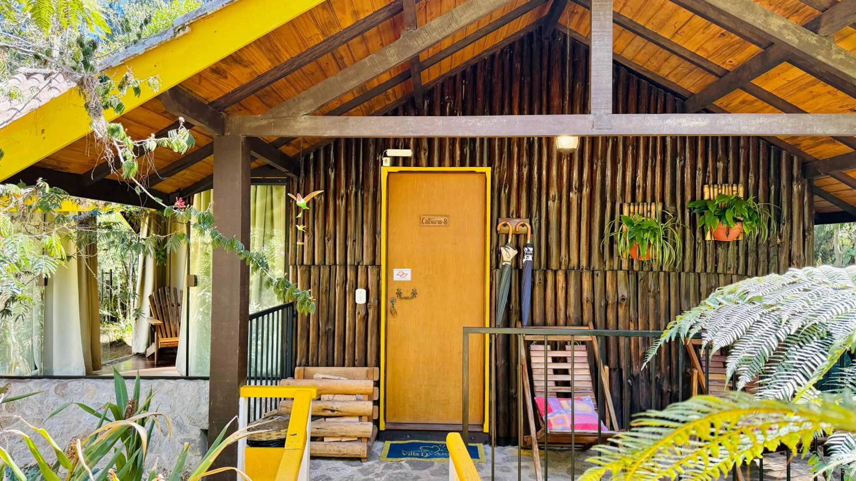 Garden view in Pousada Villa D'Amore