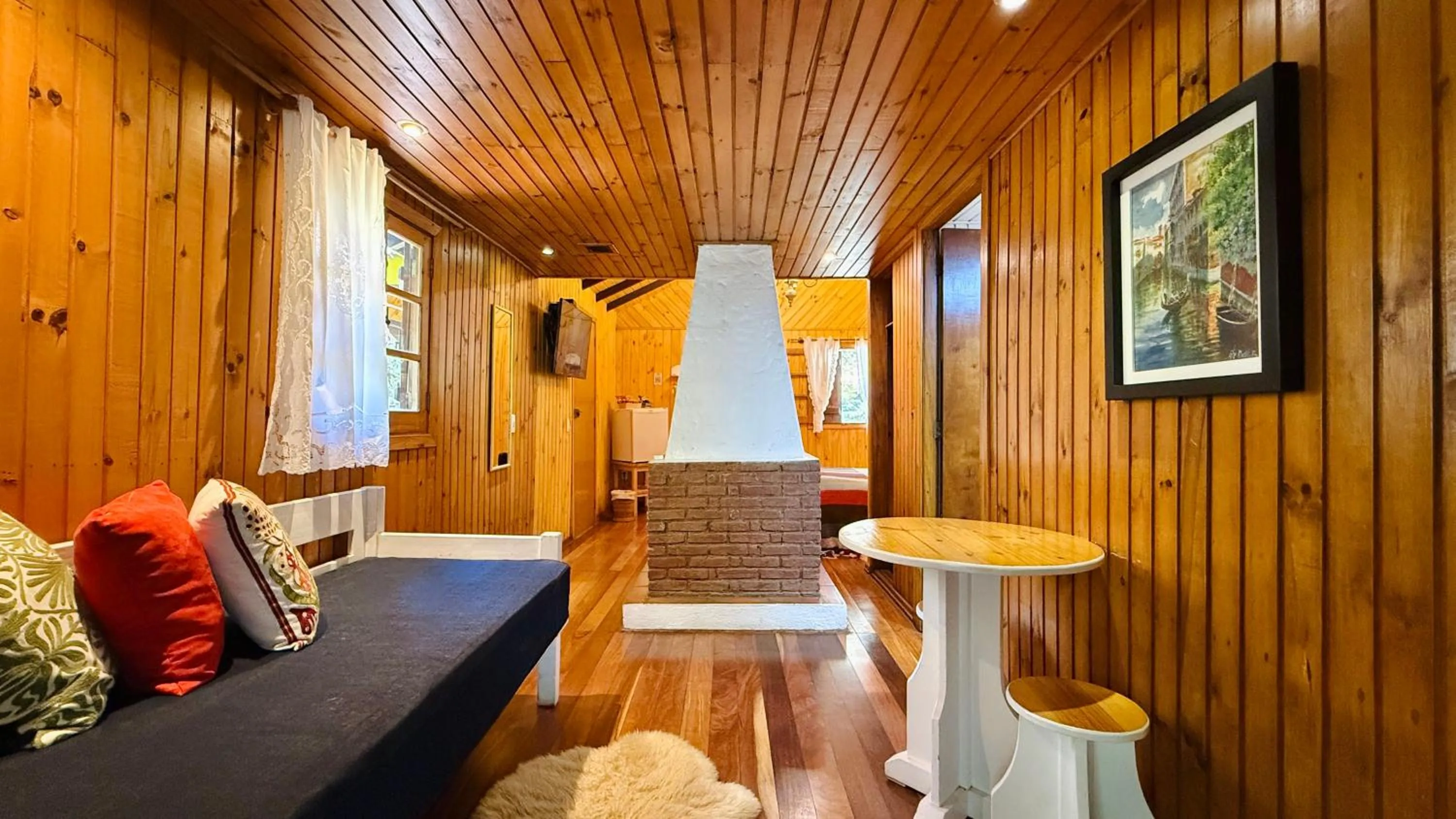 Seating area in Pousada Villa D'Amore