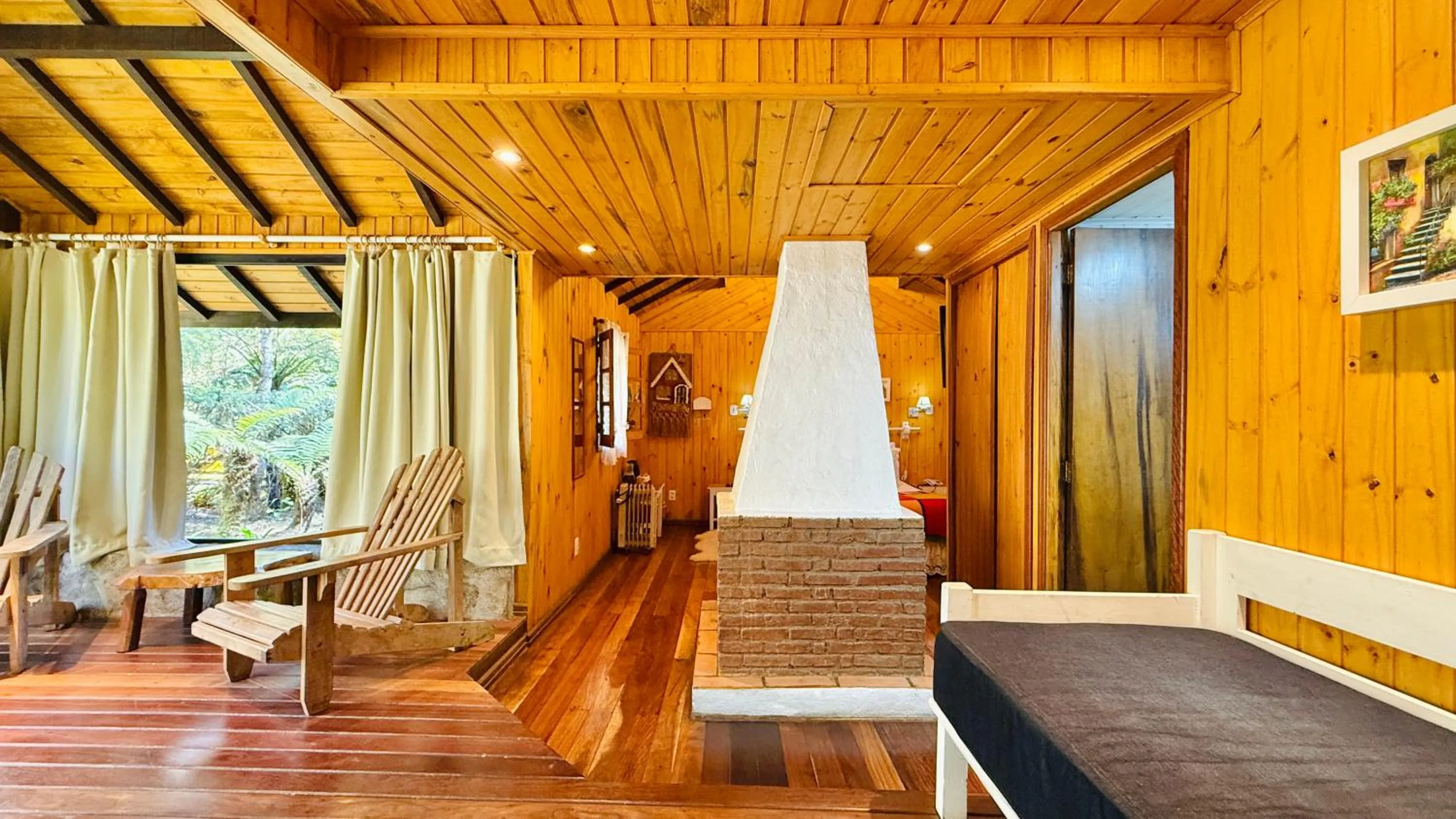 Seating area in Pousada Villa D'Amore