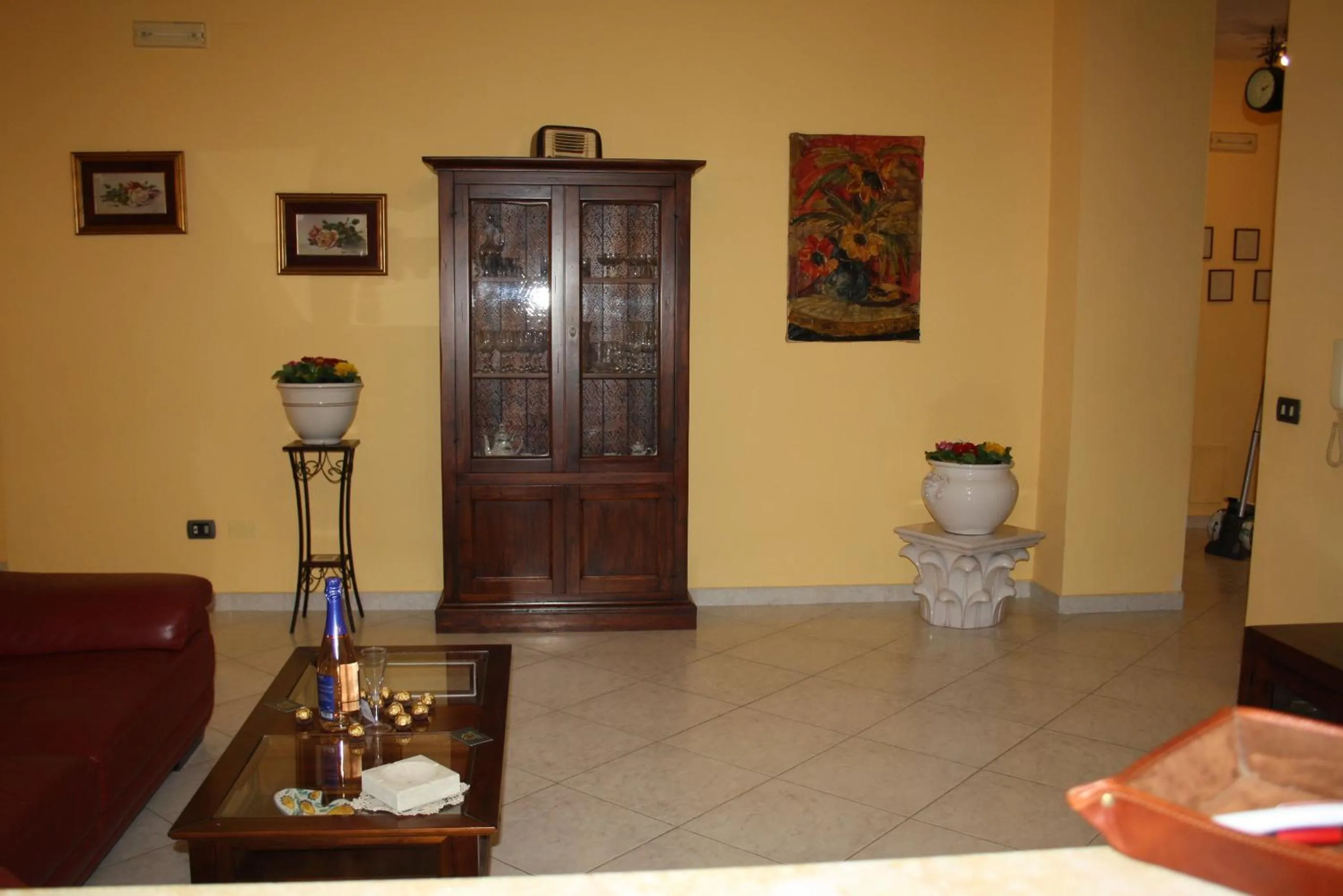 Seating area in B&B Serenità