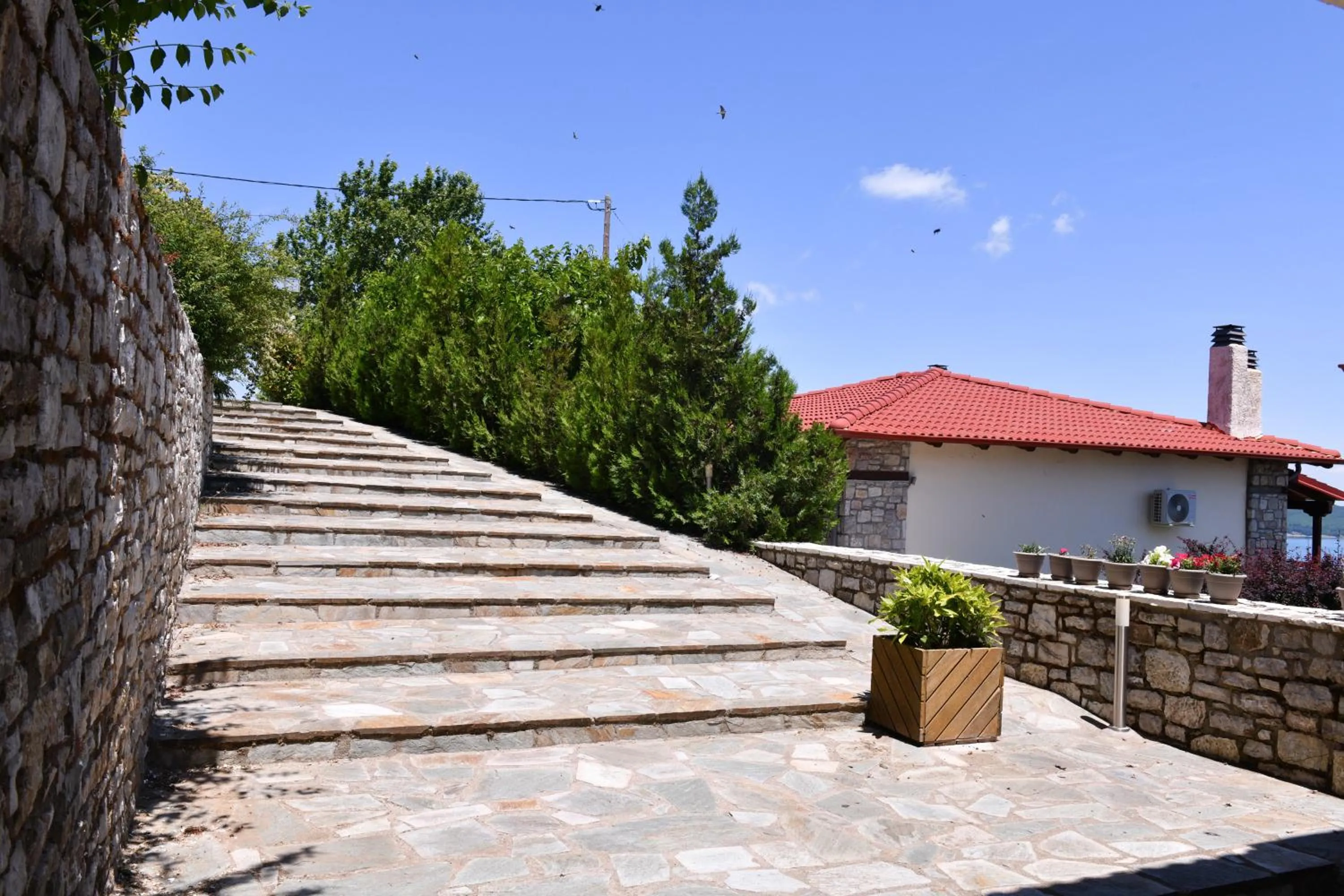 Property building in Nevros Hotel Resort and Spa Limni Plastira