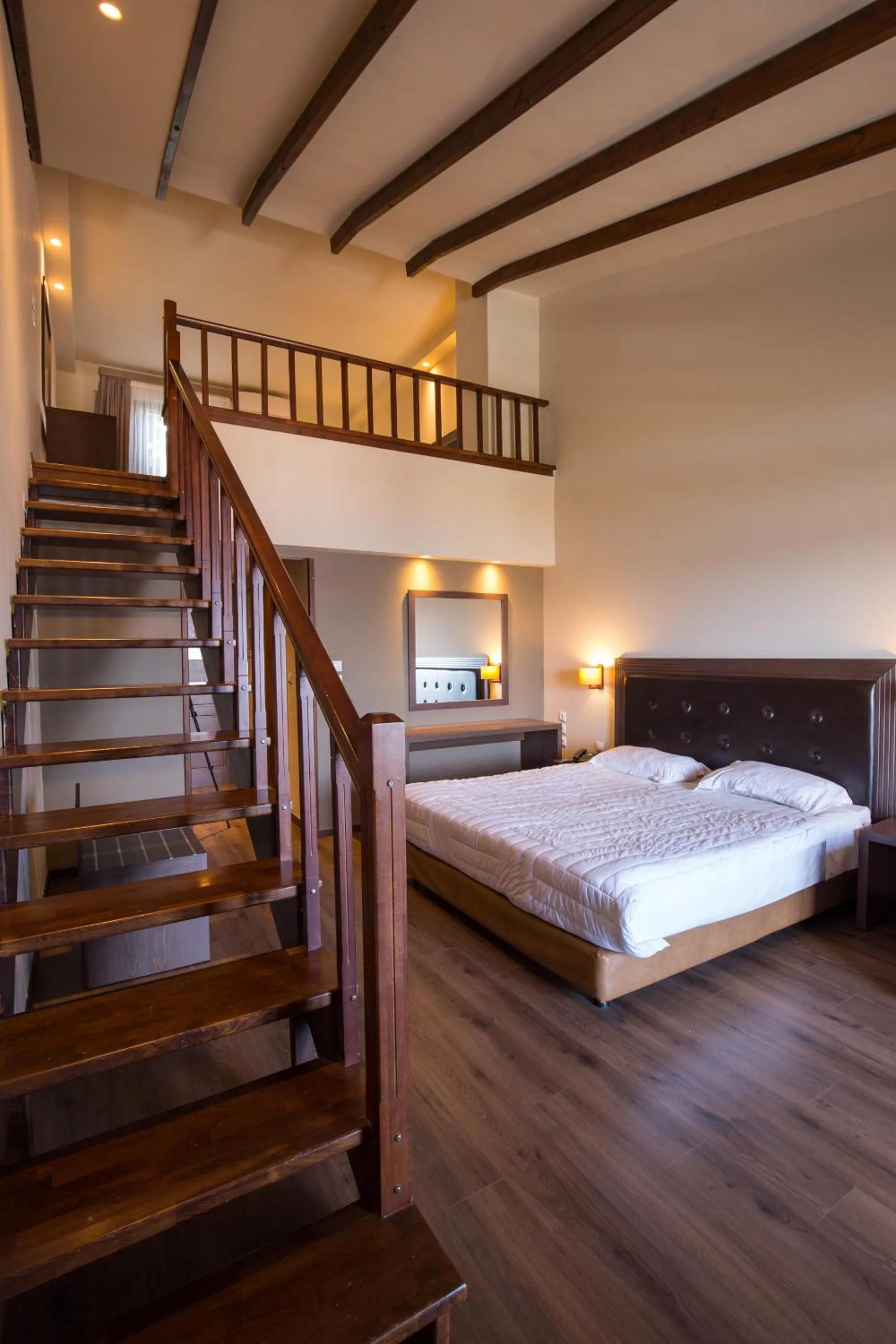 Photo of the whole room, Bed in Nevros Hotel Resort and Spa Limni Plastira