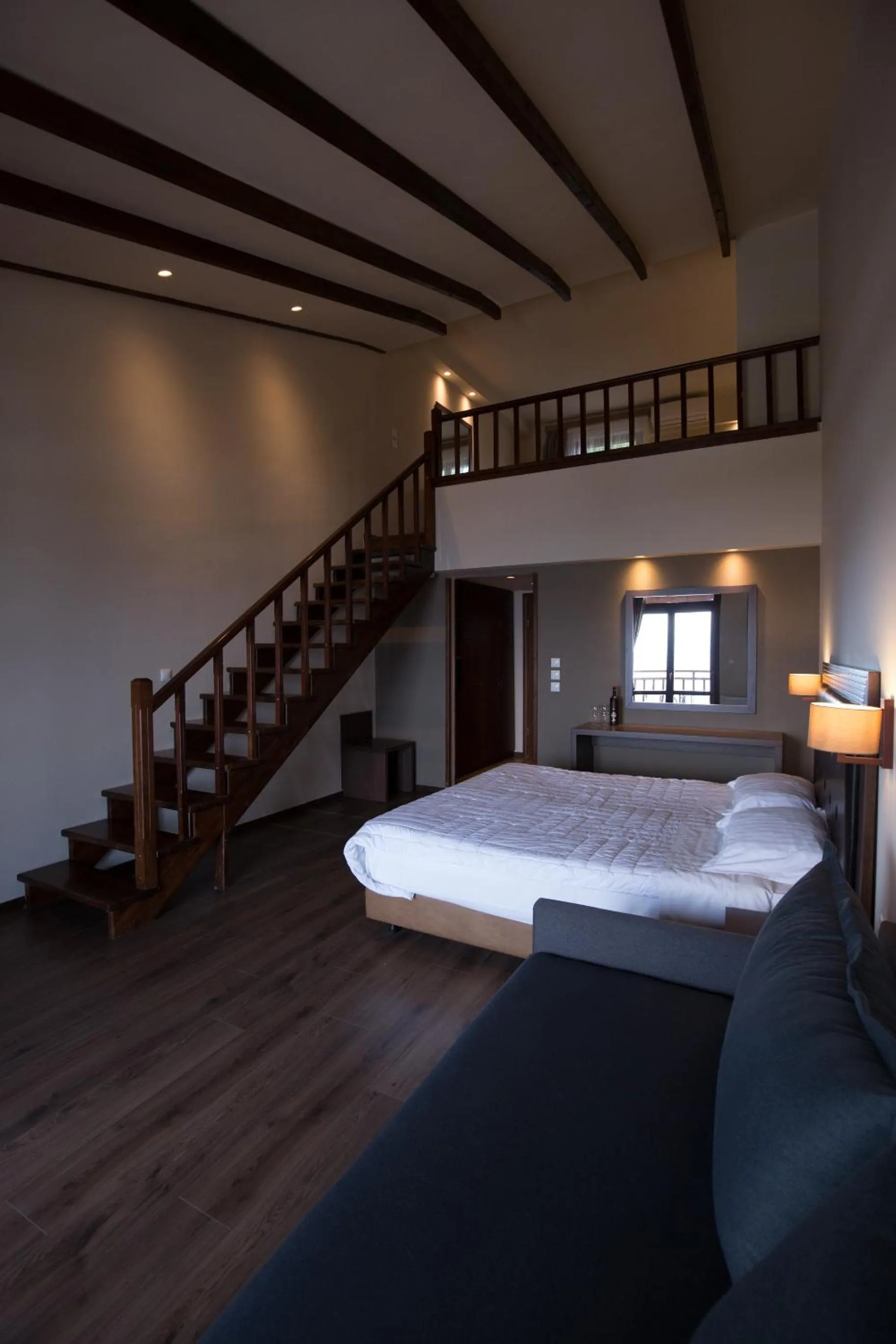 Photo of the whole room, Bed in Nevros Hotel Resort and Spa Limni Plastira