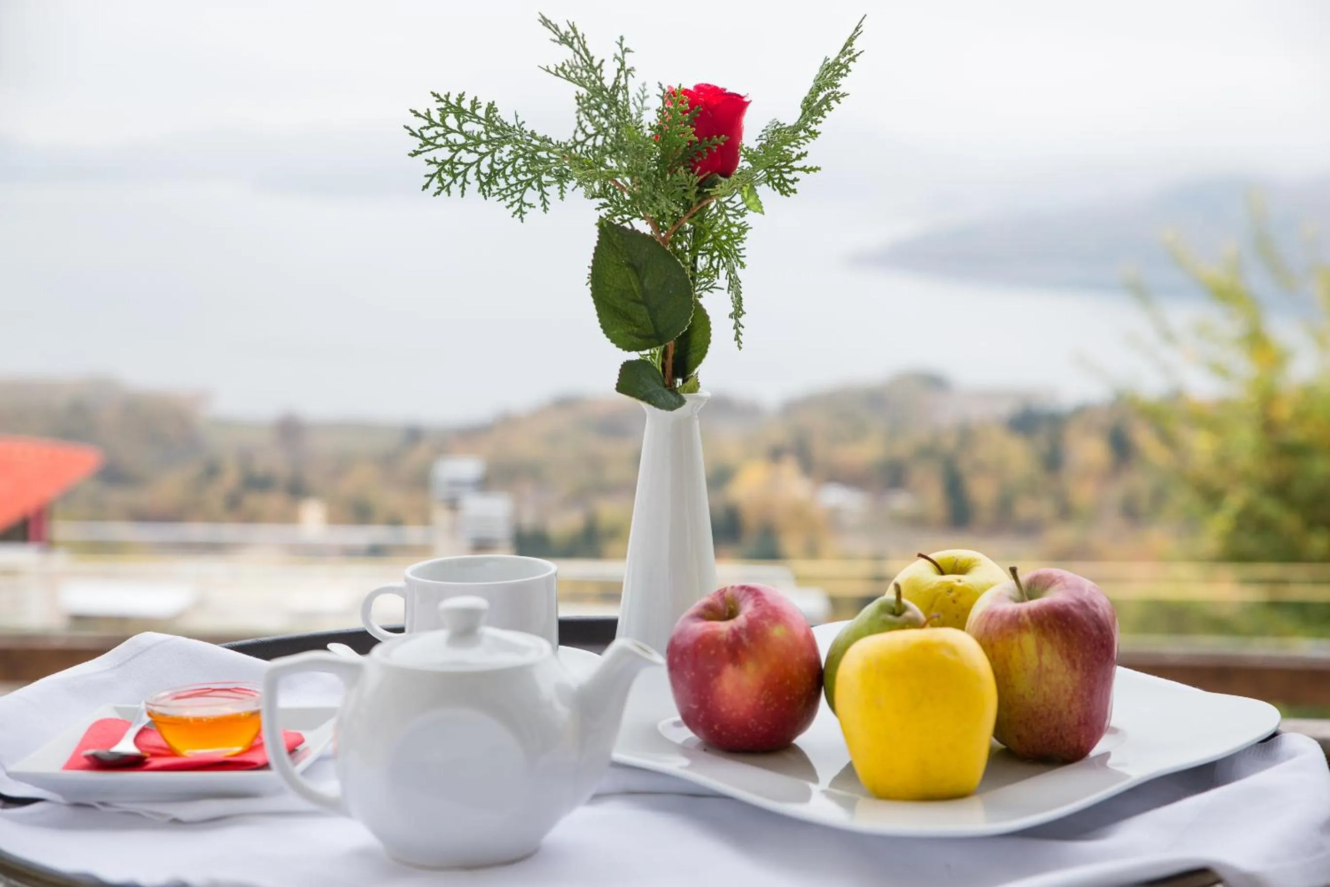 Buffet breakfast in Nevros Hotel Resort and Spa Limni Plastira