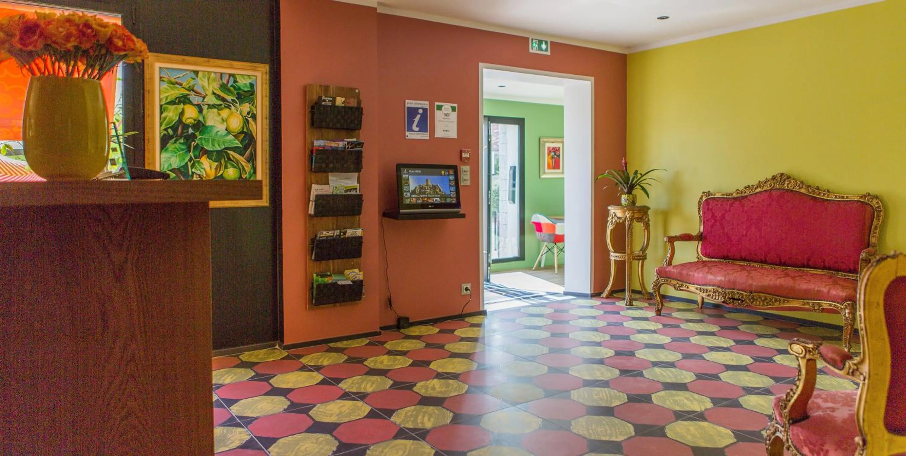 Lobby or reception in Rossi Hôtel