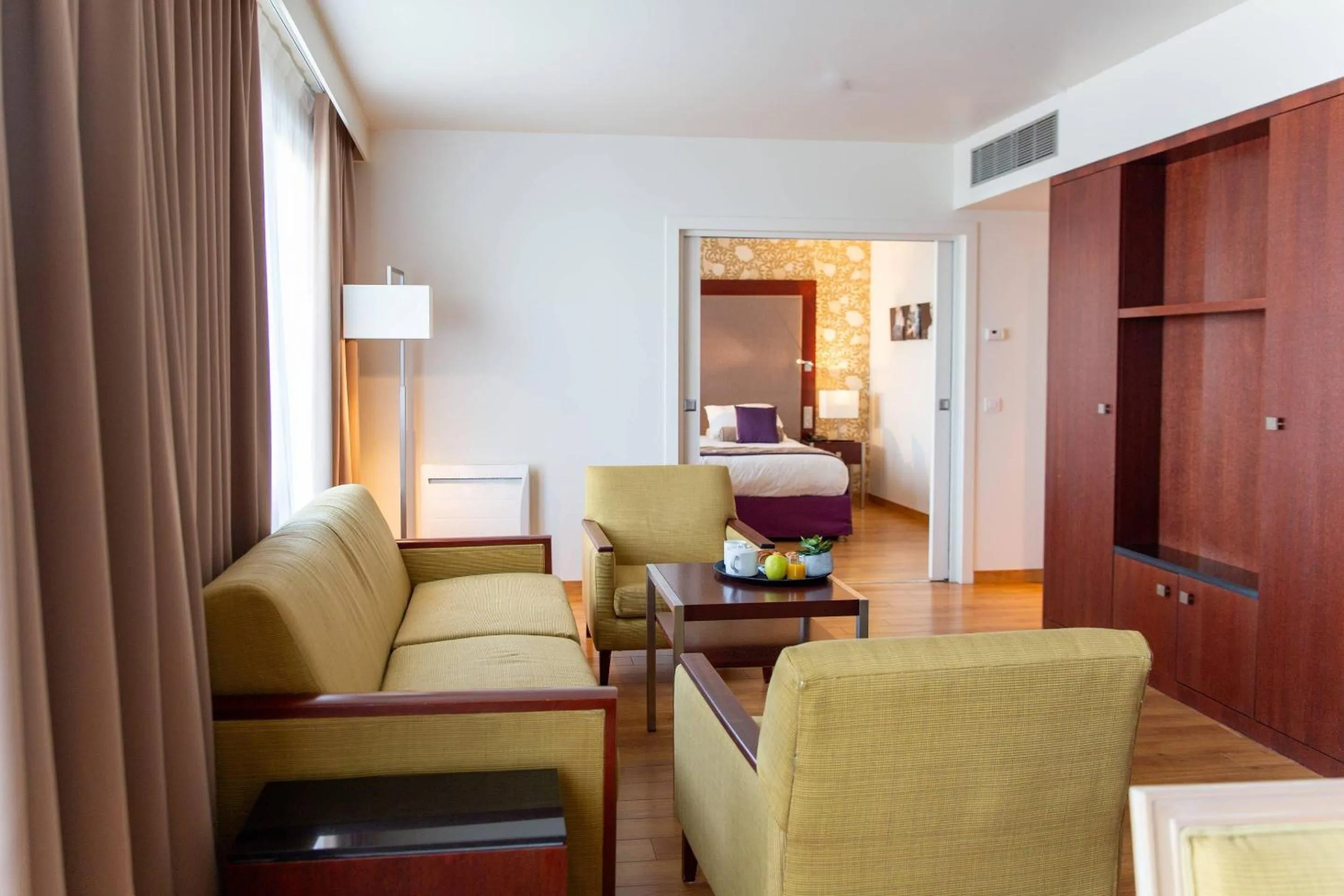 Bedroom in Clarion Paris CDG Airport