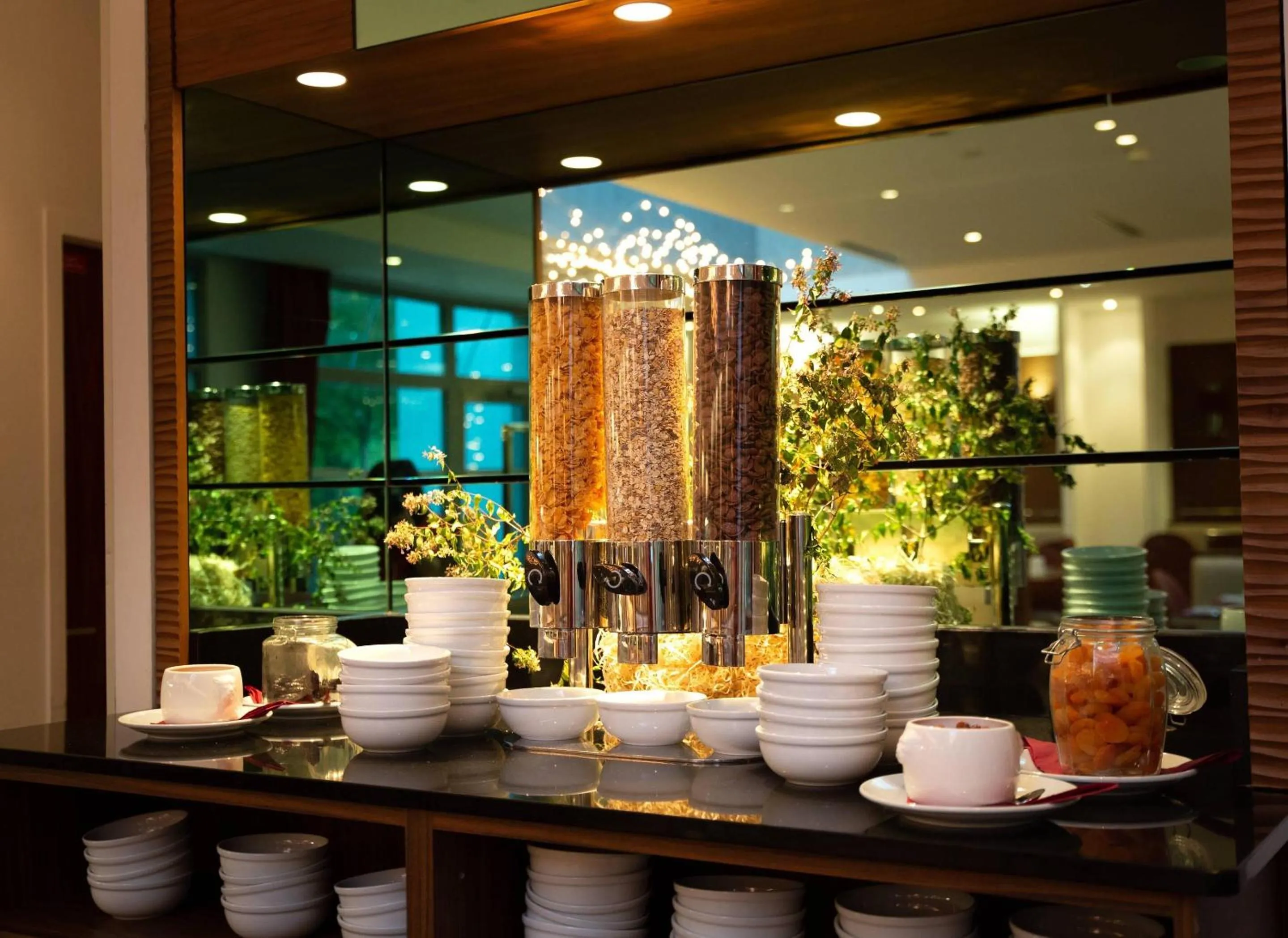 Breakfast in Clarion Paris CDG Airport