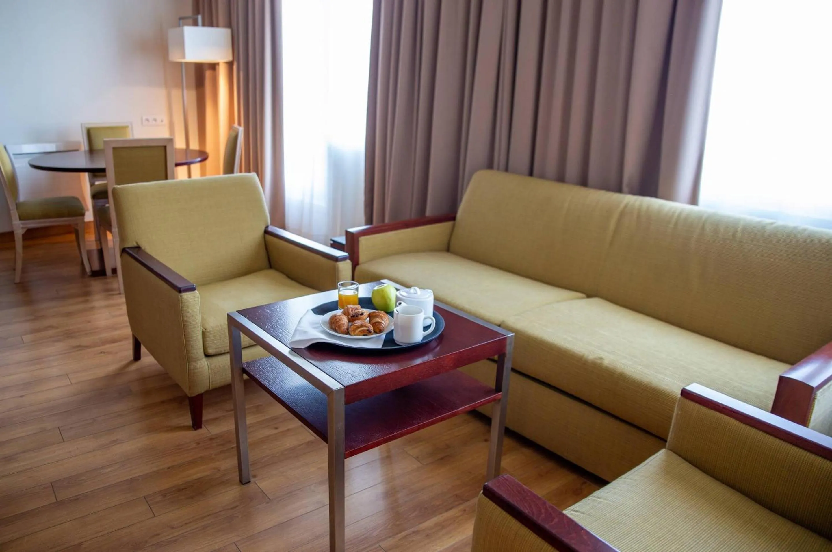 Bedroom in Clarion Paris CDG Airport