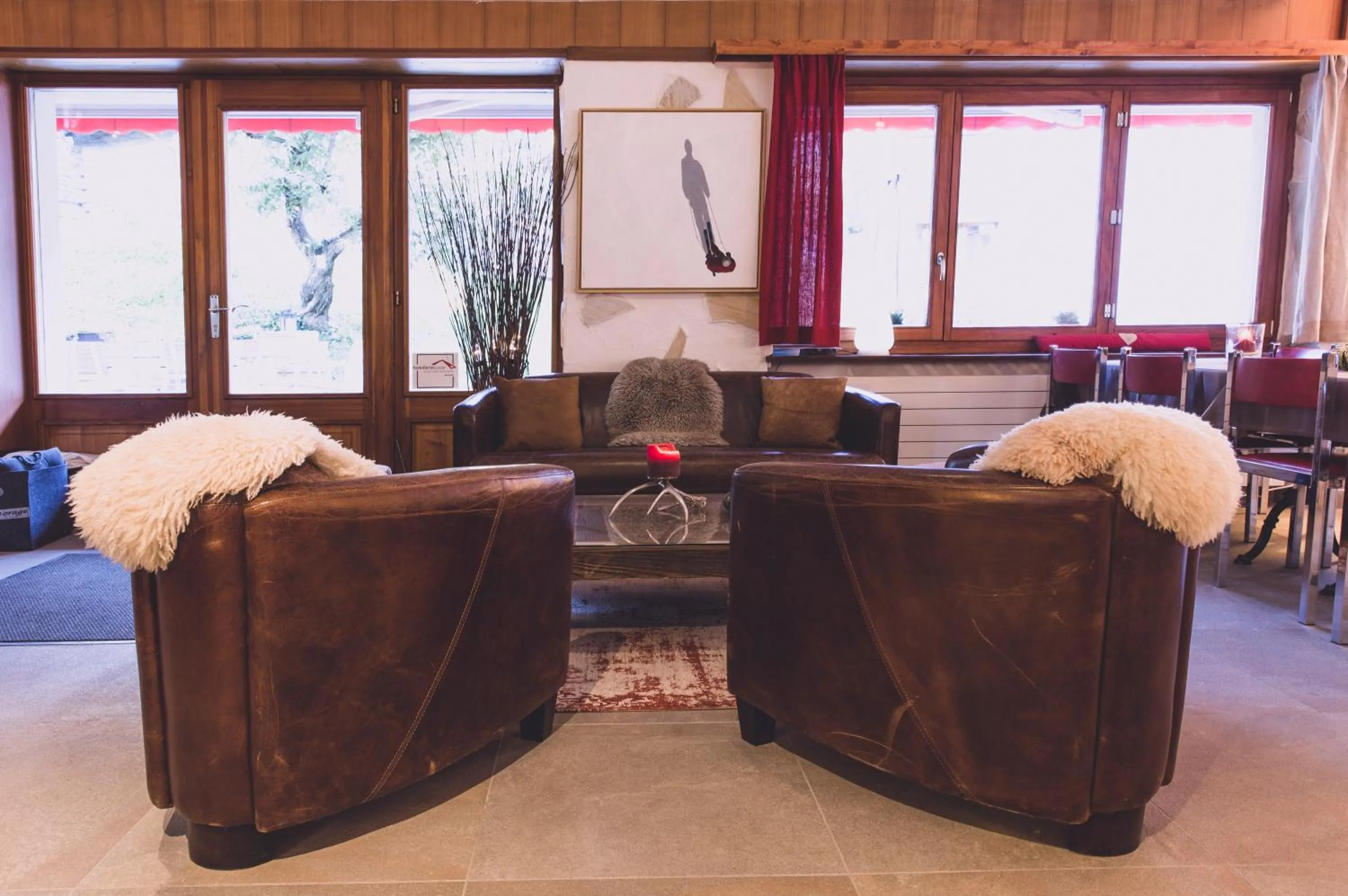 Living room in Pointe de Zinal