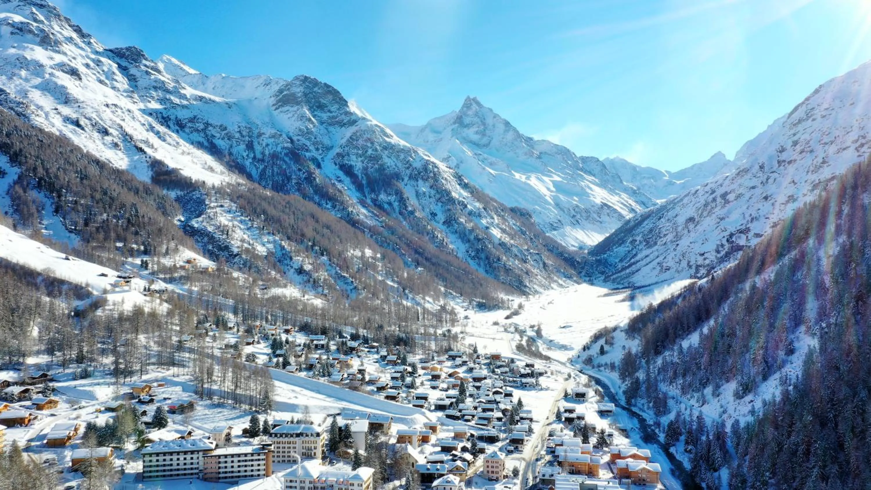 Natural landscape in Pointe de Zinal