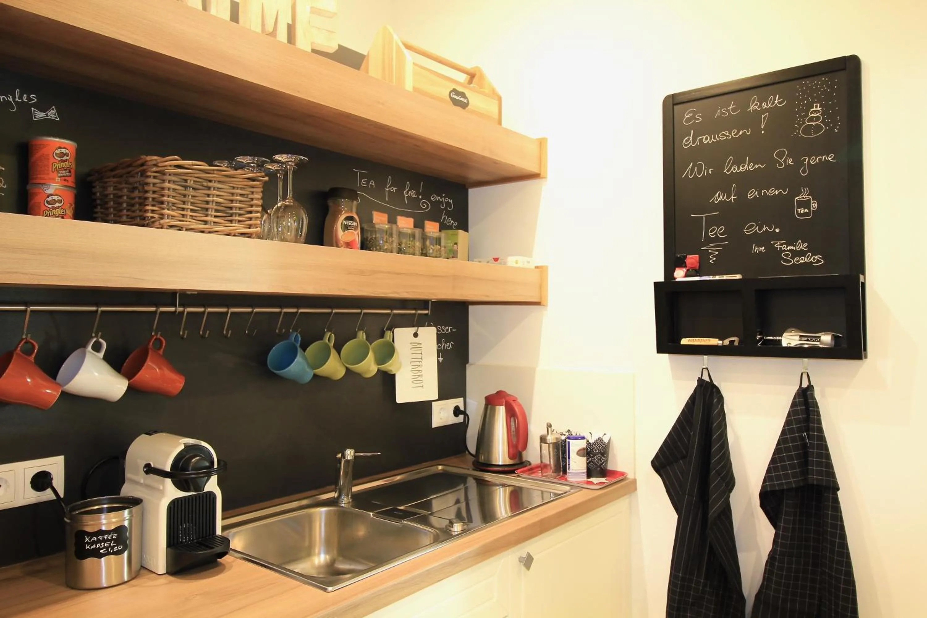Coffee/tea facilities in Seelos - Alpine Easy Stay - Bed & Breakfast