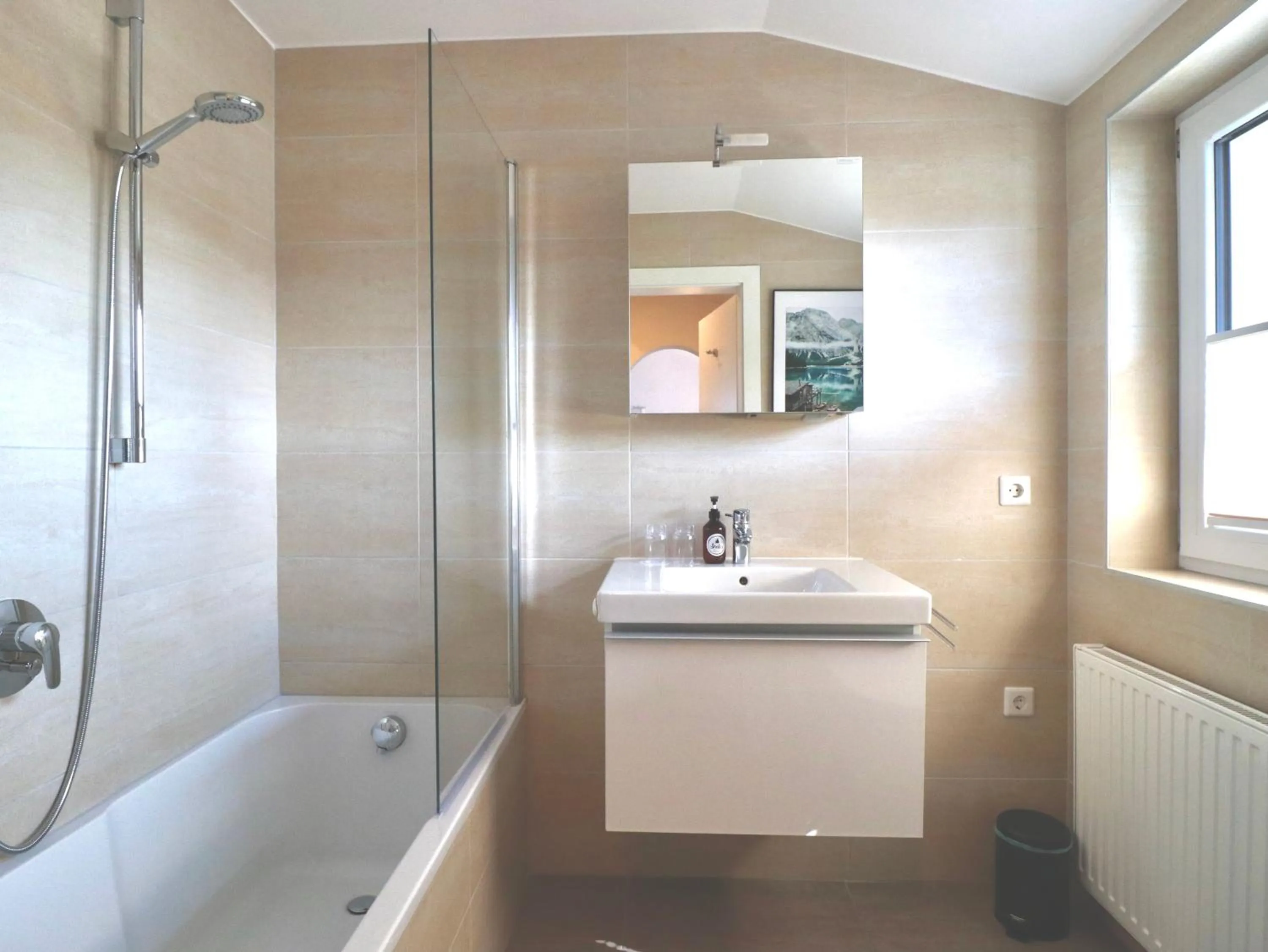 Shower in Seelos - Alpine Easy Stay - Bed & Breakfast
