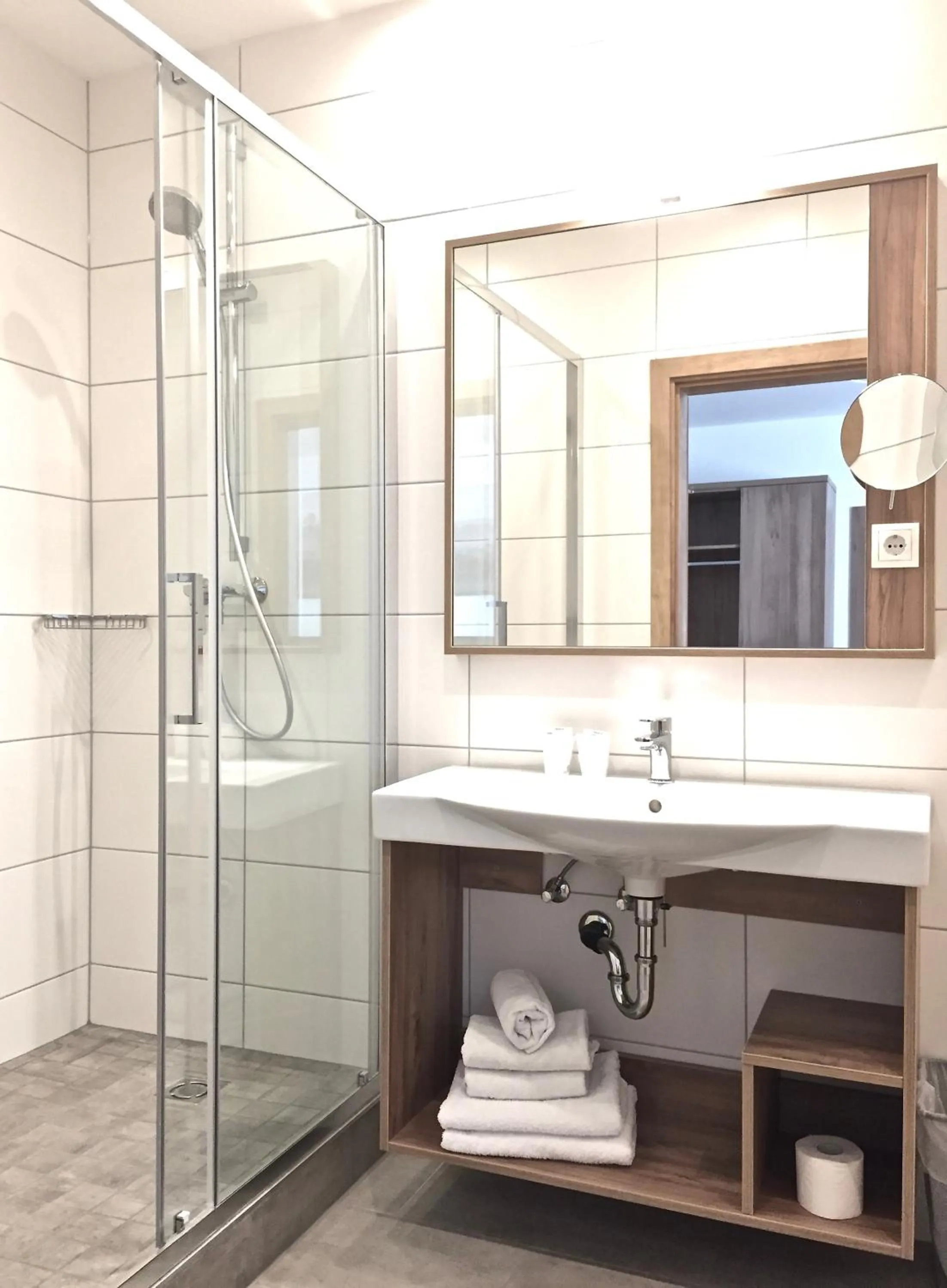 Shower in Seelos - Alpine Easy Stay - Bed & Breakfast