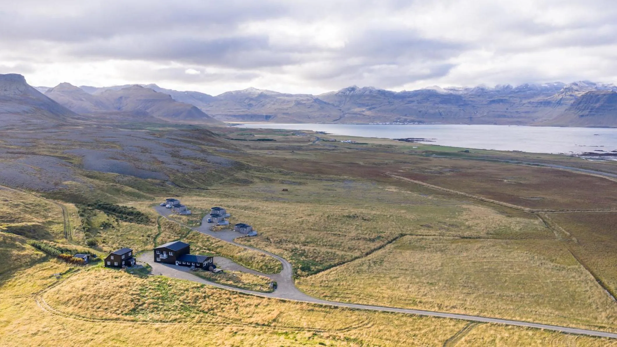 Bird's eye view in Dis Cottages