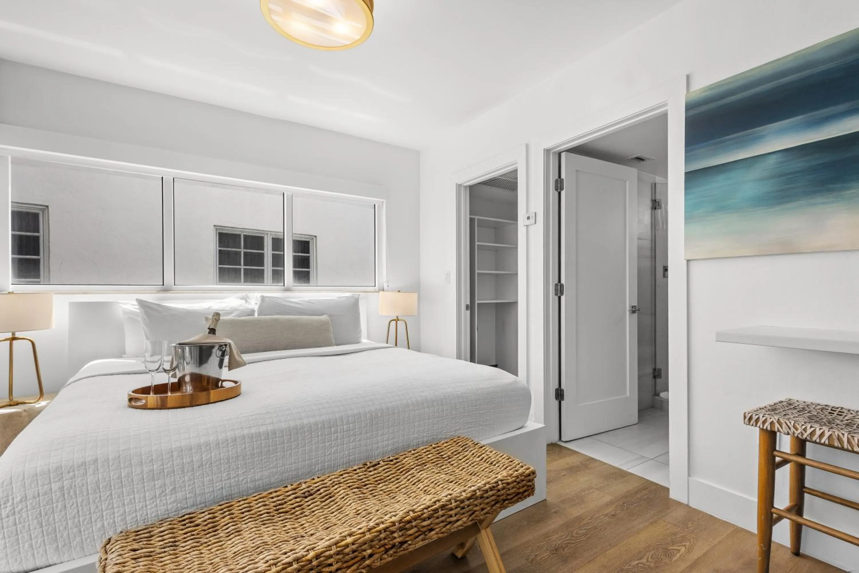 Bed in Bentley Hotel South Beach