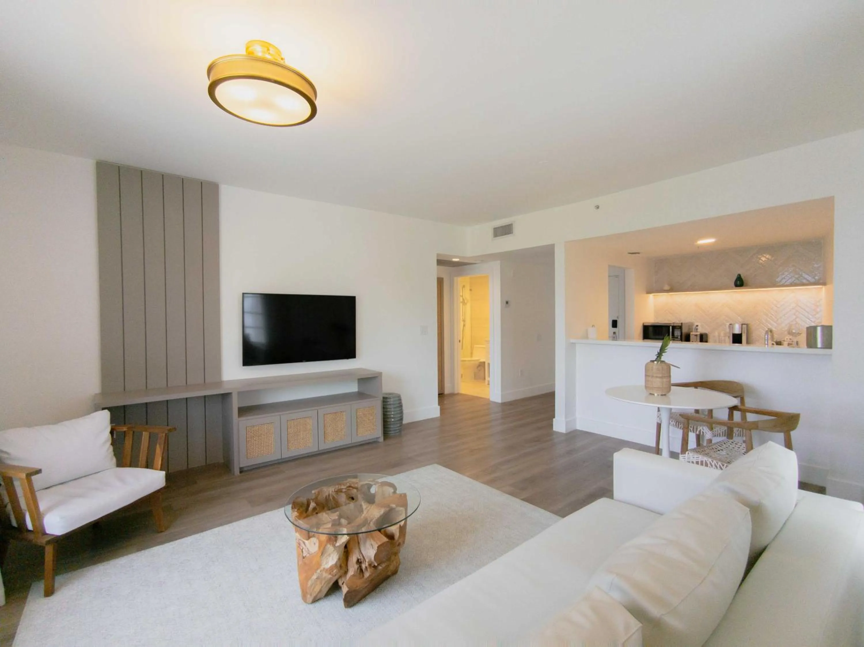 Living room in Bentley Hotel South Beach