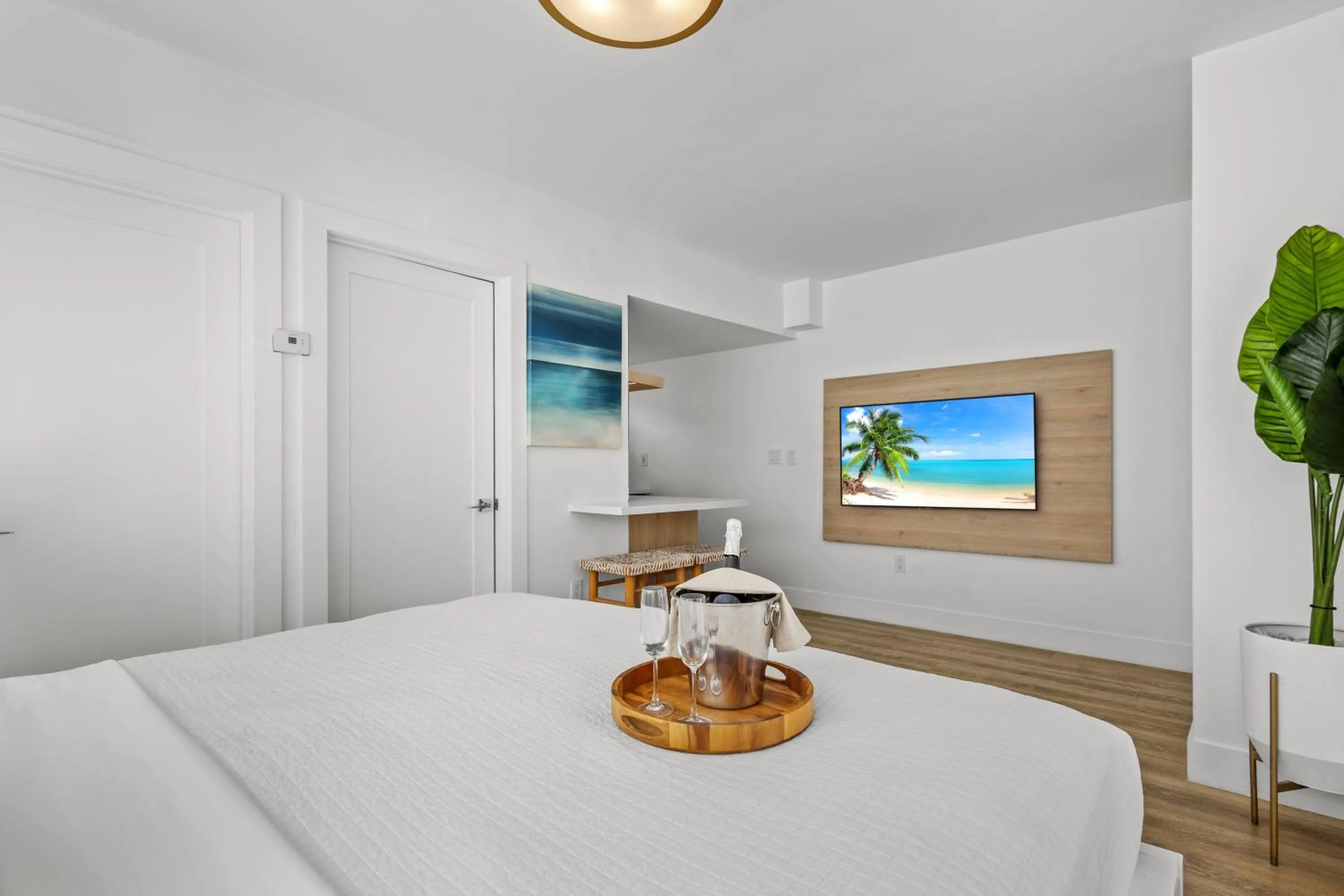 Bed in Bentley Hotel South Beach