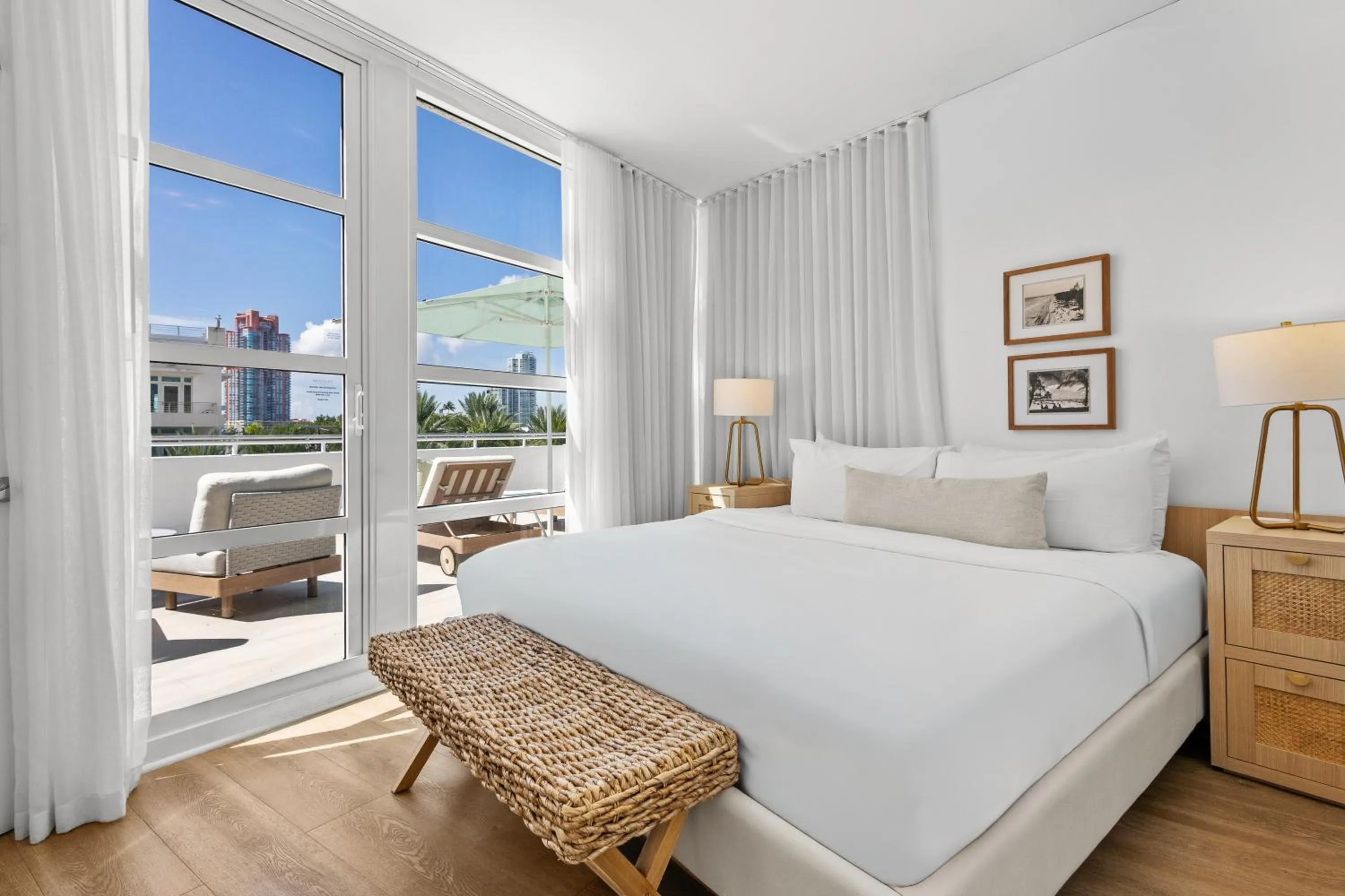 Bed in Bentley Hotel South Beach