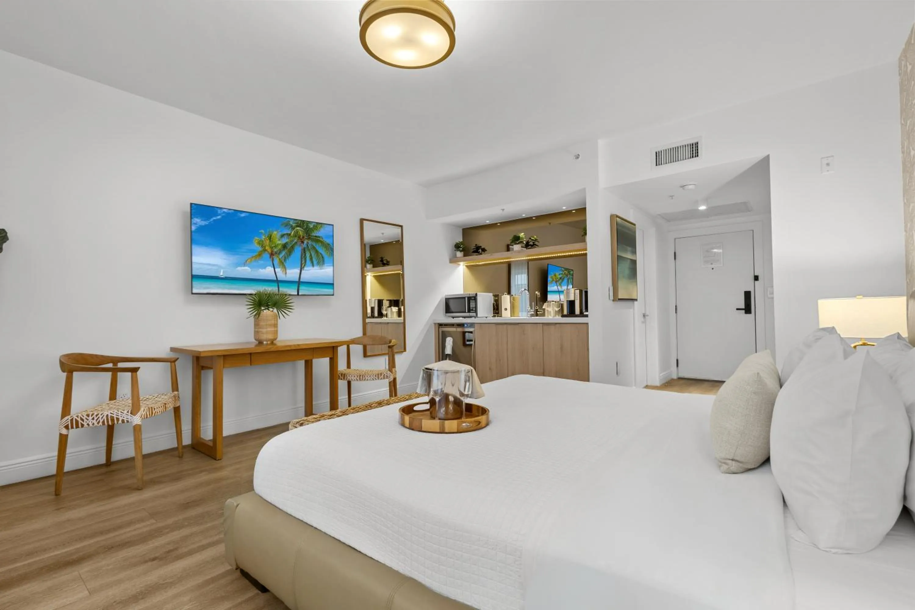 Bed in Bentley Hotel South Beach