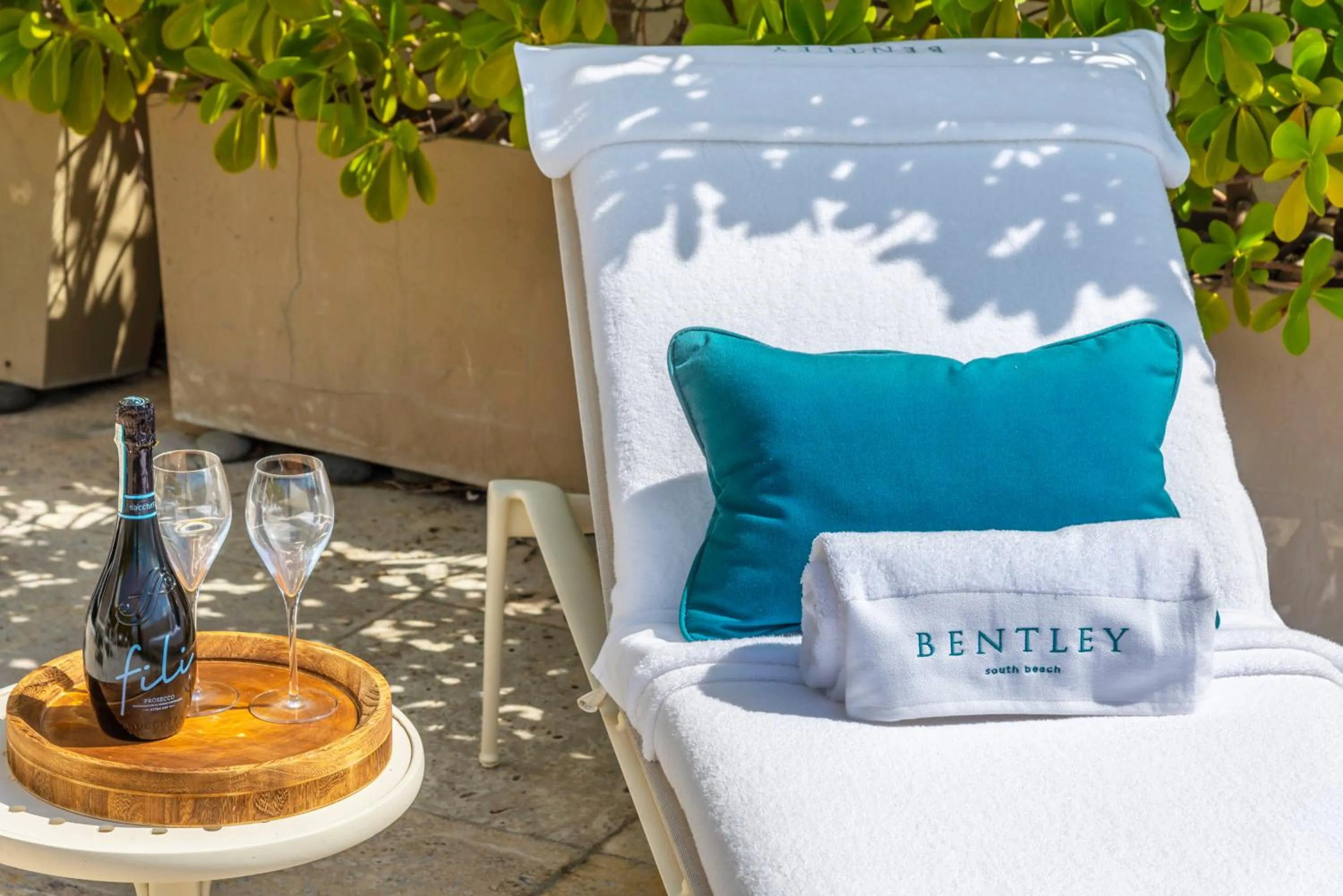 Decorative detail in Bentley Hotel South Beach