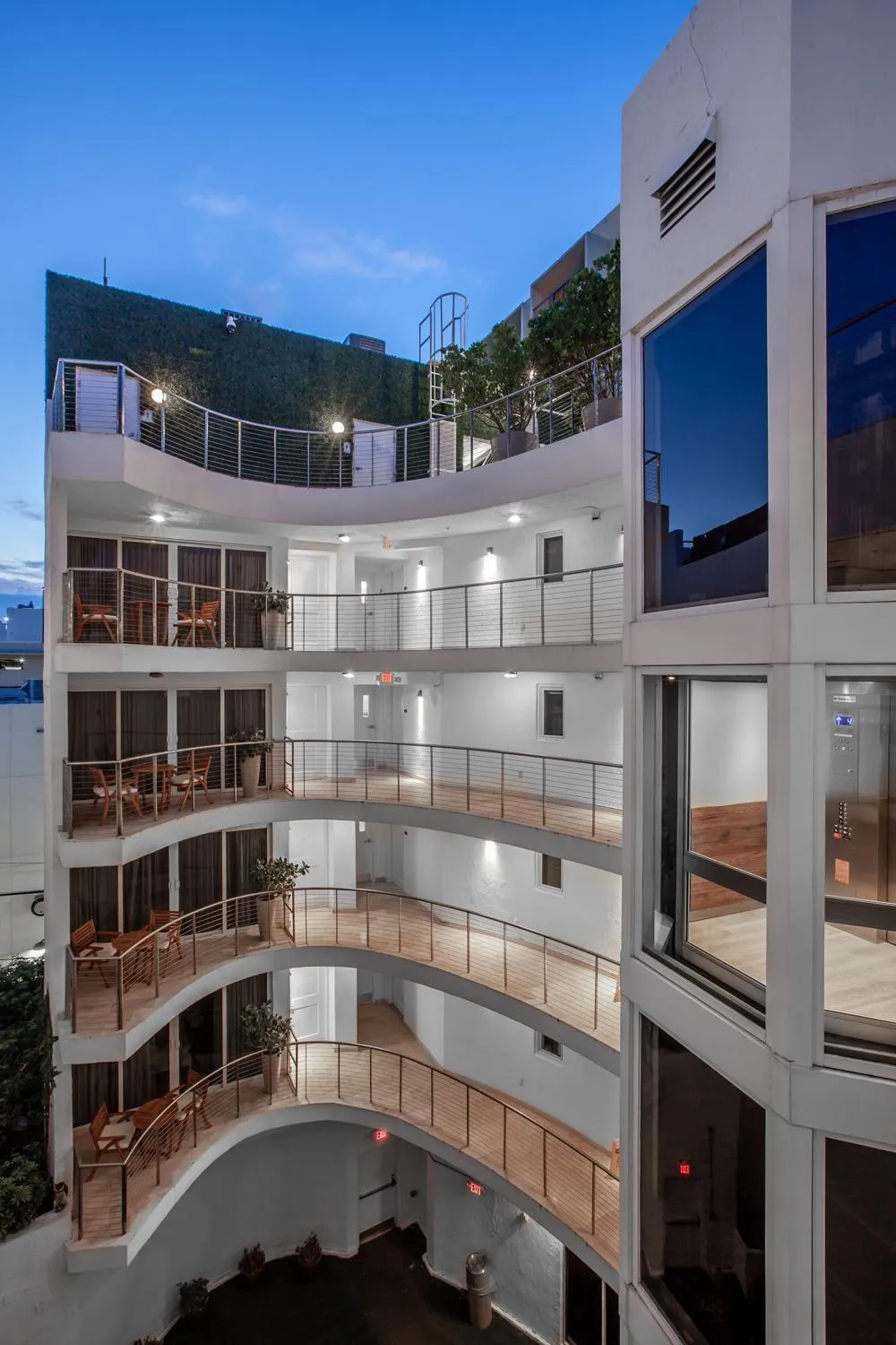 Property building in Bentley Hotel South Beach