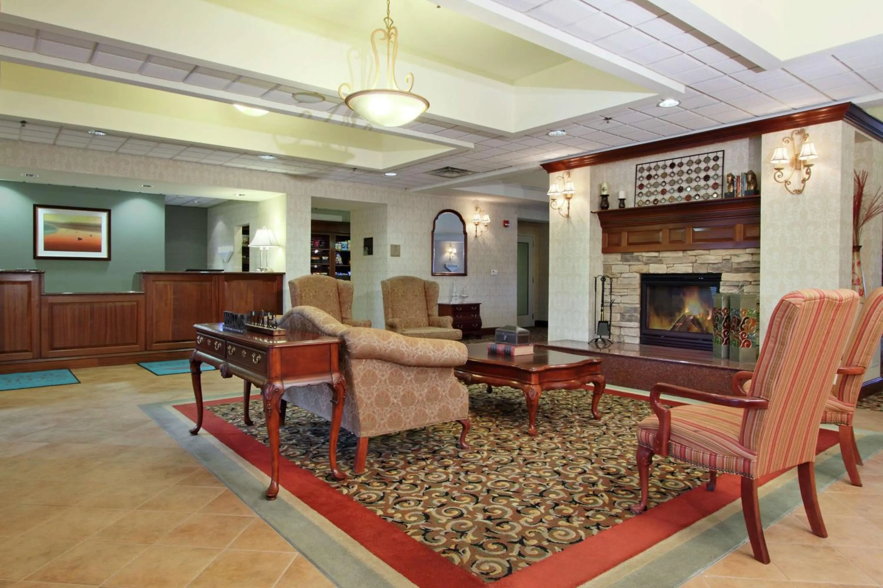 Lobby or reception in Homewood Suites by Hilton Chesapeake - Greenbrier