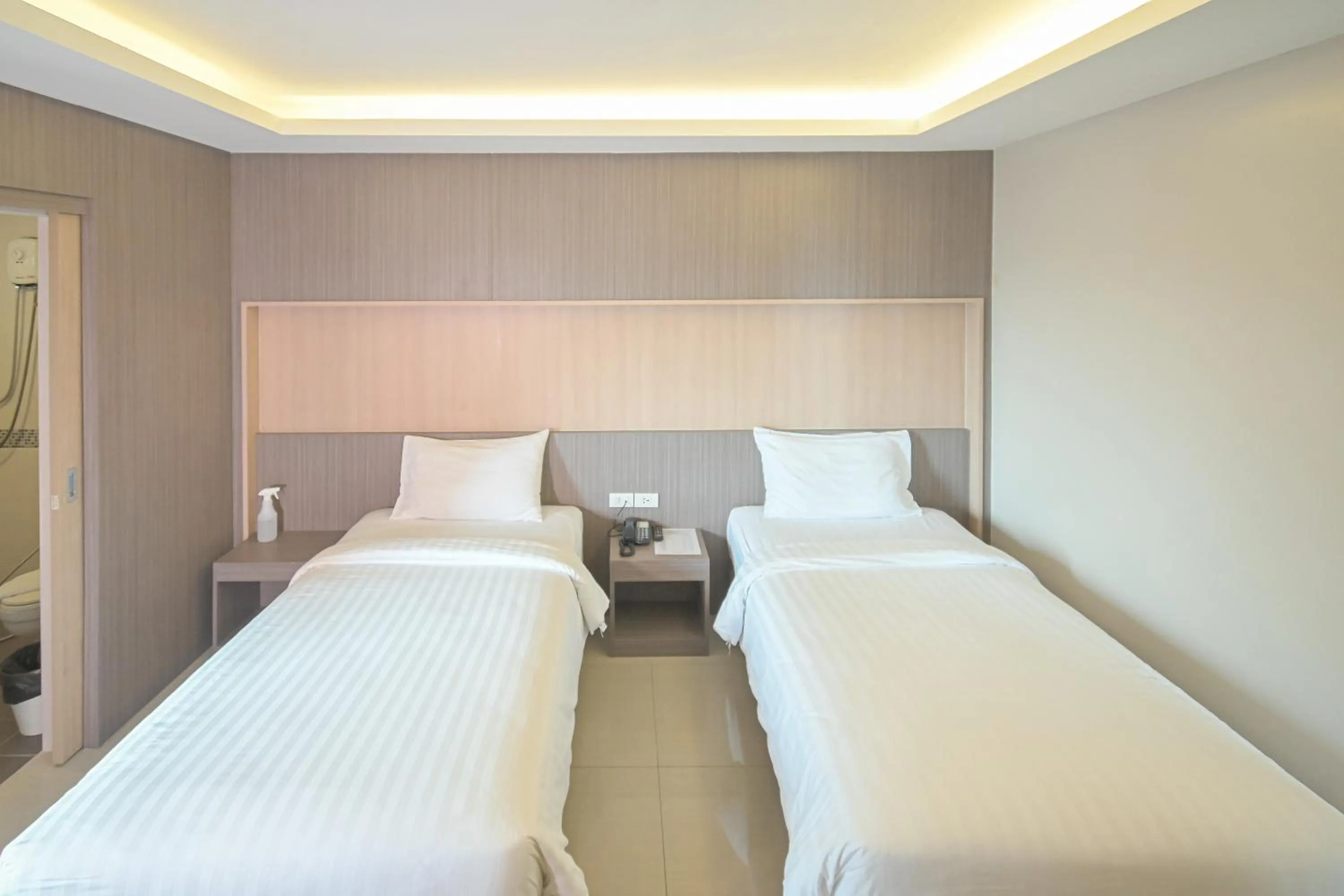 Bed in Sleep Hotel Bangkok