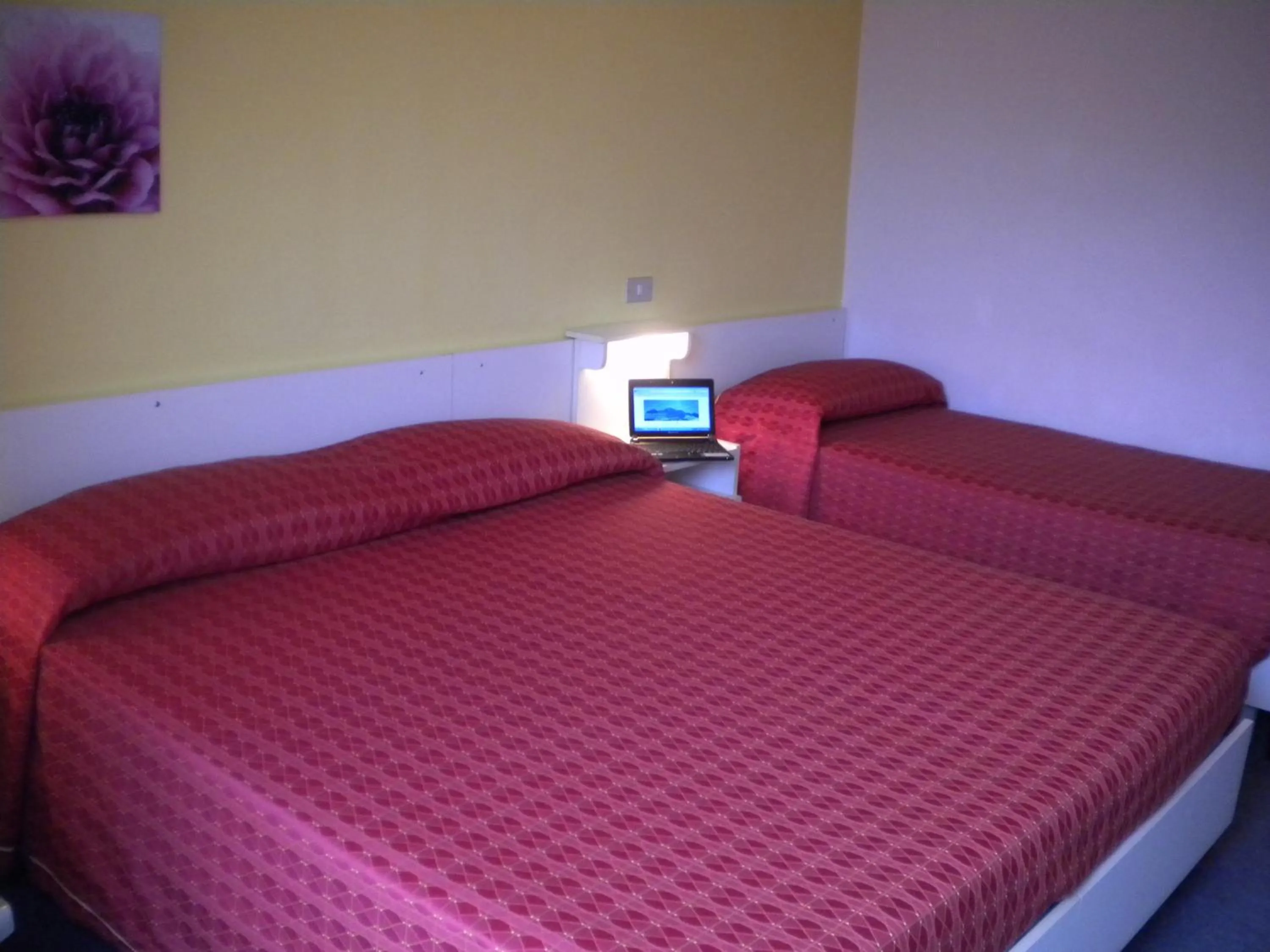 Bed in Hotel Miramonti