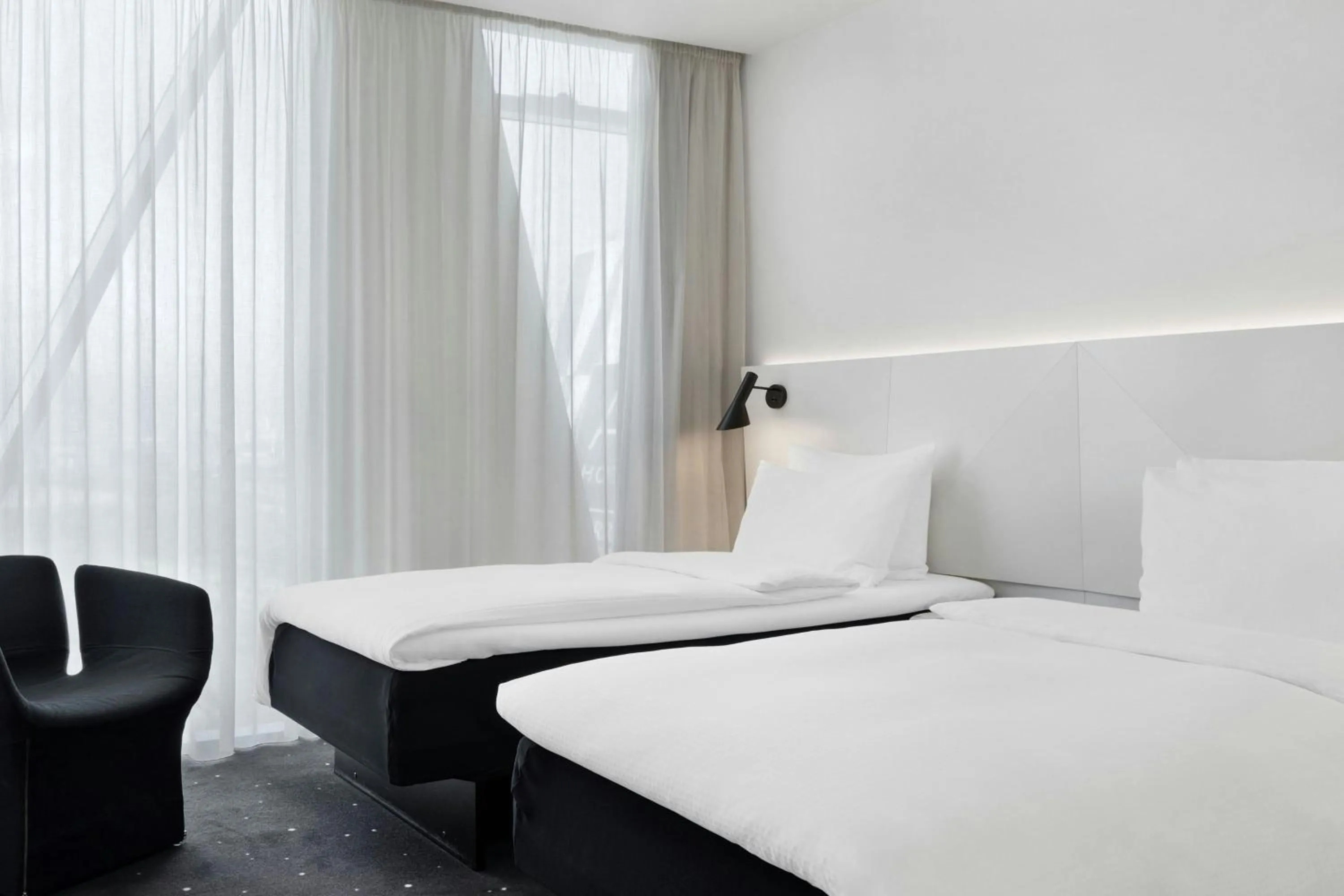 Photo of the whole room, Bed in AC Hotel by Marriott Bella Sky Copenhagen
