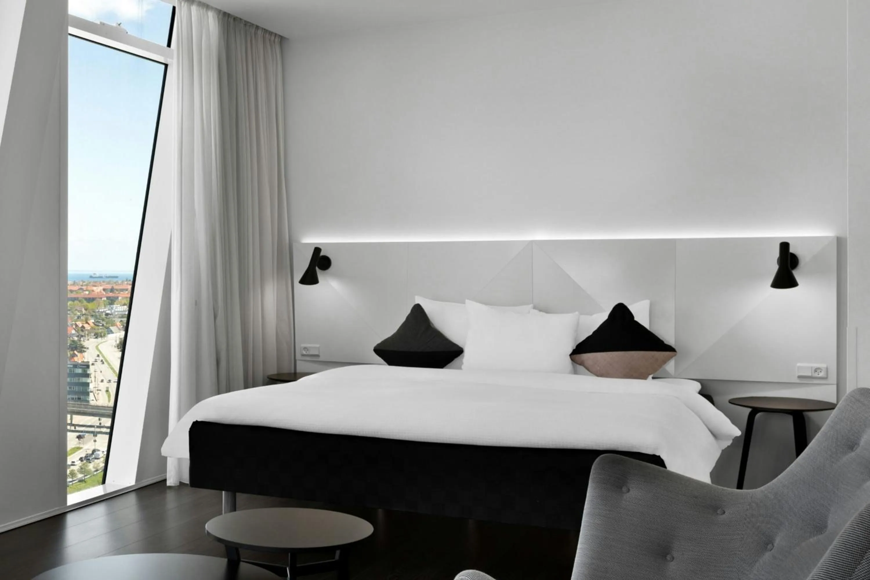 Photo of the whole room, Bed in AC Hotel by Marriott Bella Sky Copenhagen
