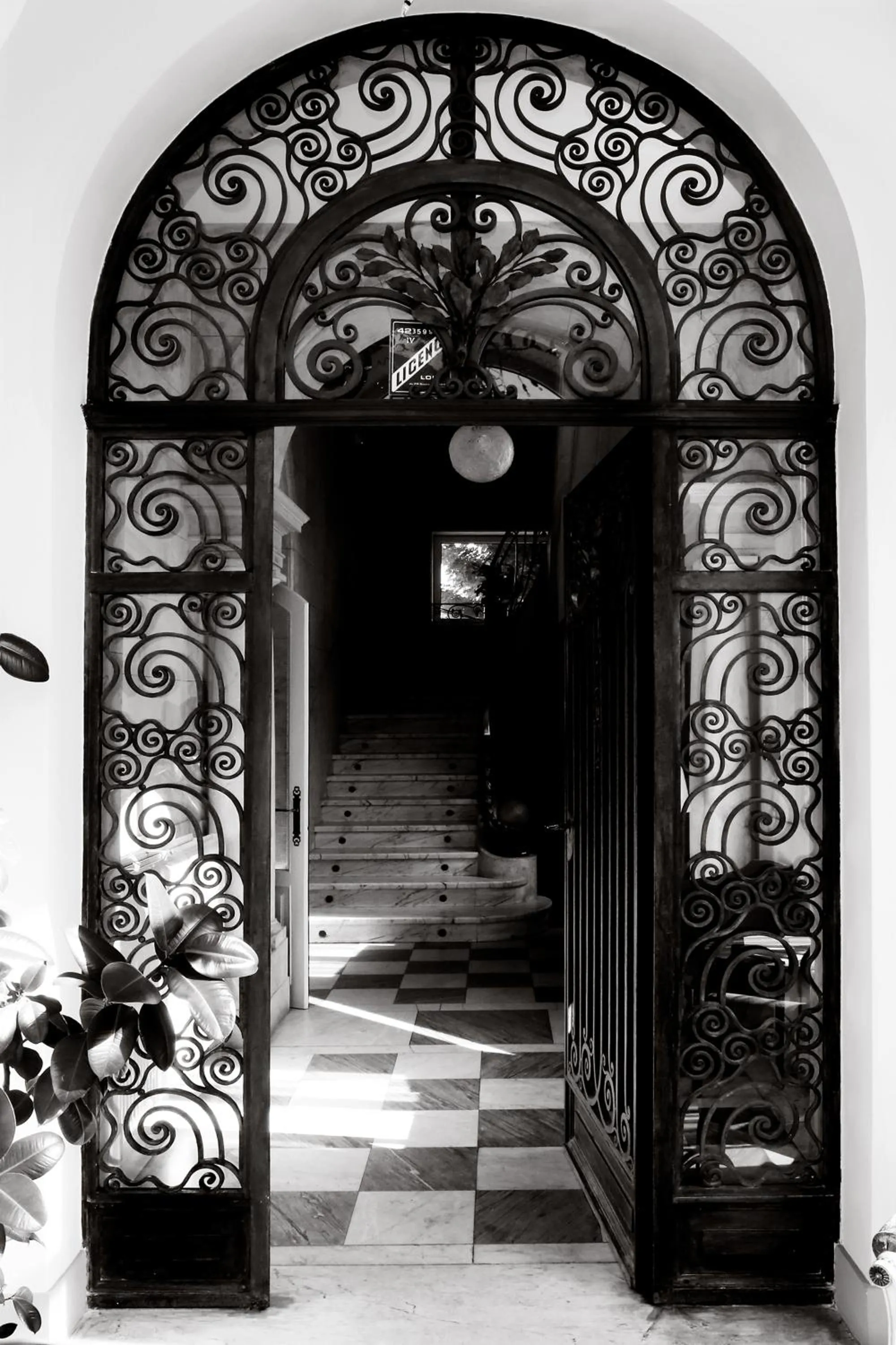 Lobby or reception in Château Blanchard