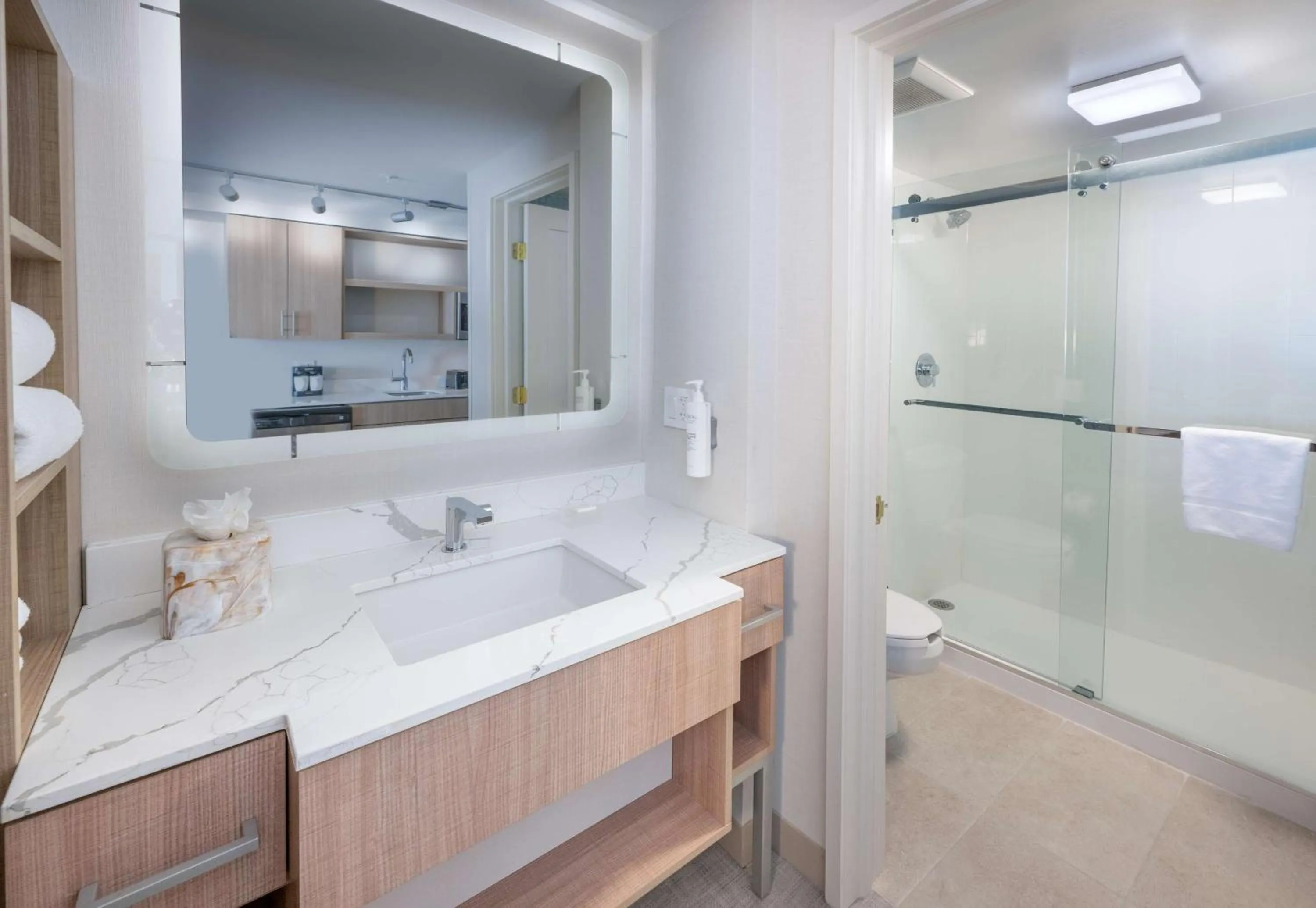 Bathroom in Homewood Suites by Hilton Atlanta Buckhead Pharr Road