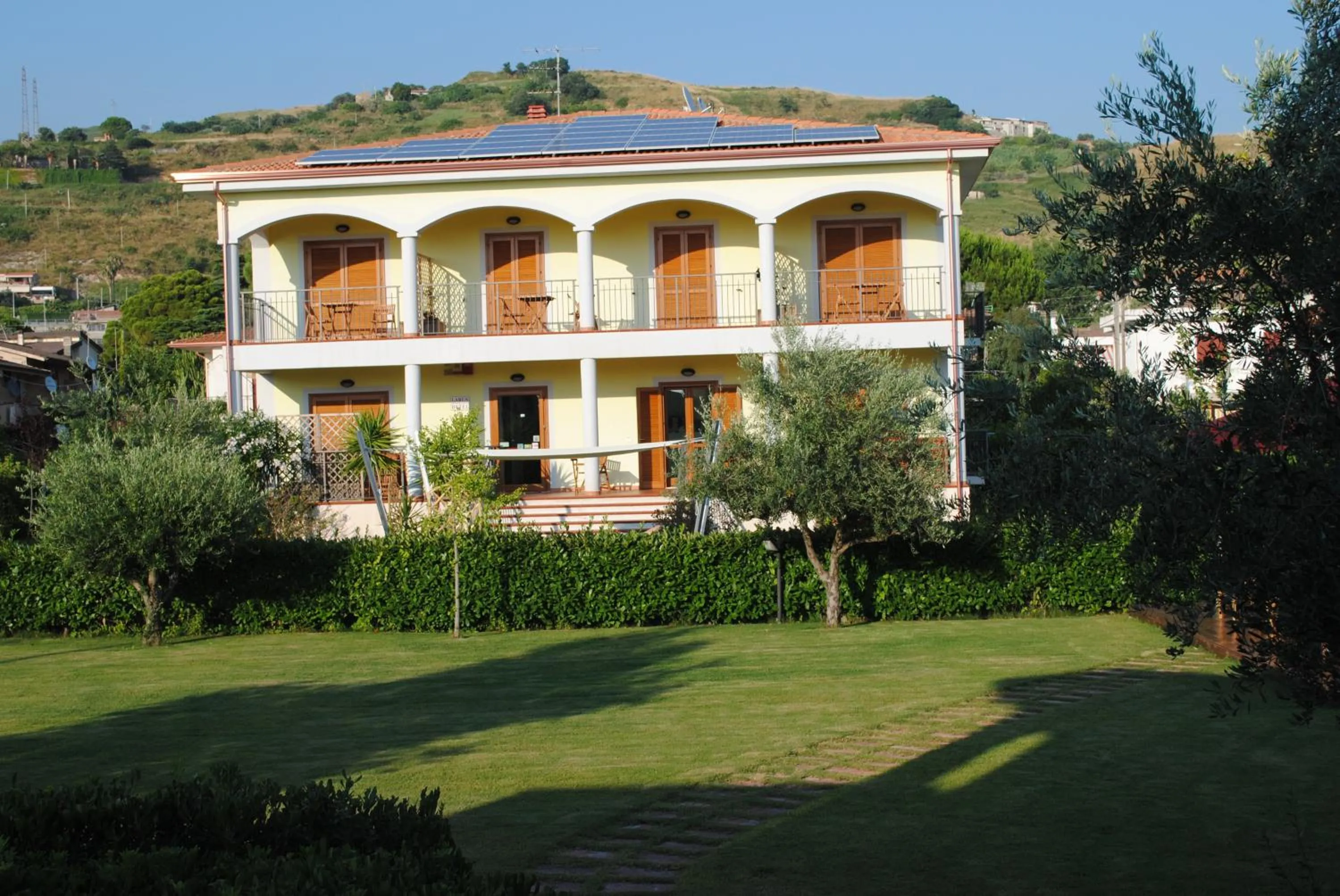 Facade/entrance in Larus Hotel