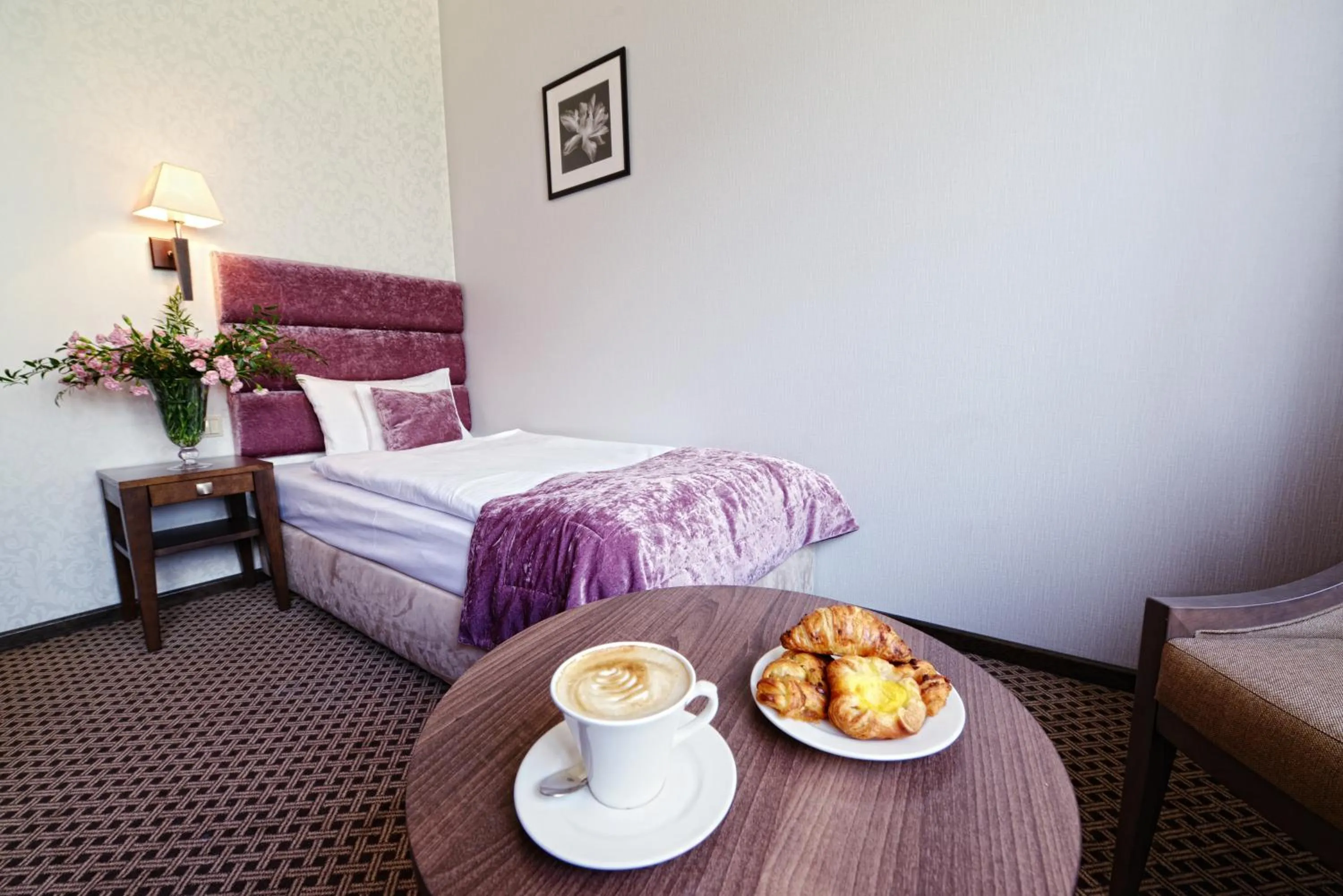 Bed in Hotel Silvia Gold Gliwice