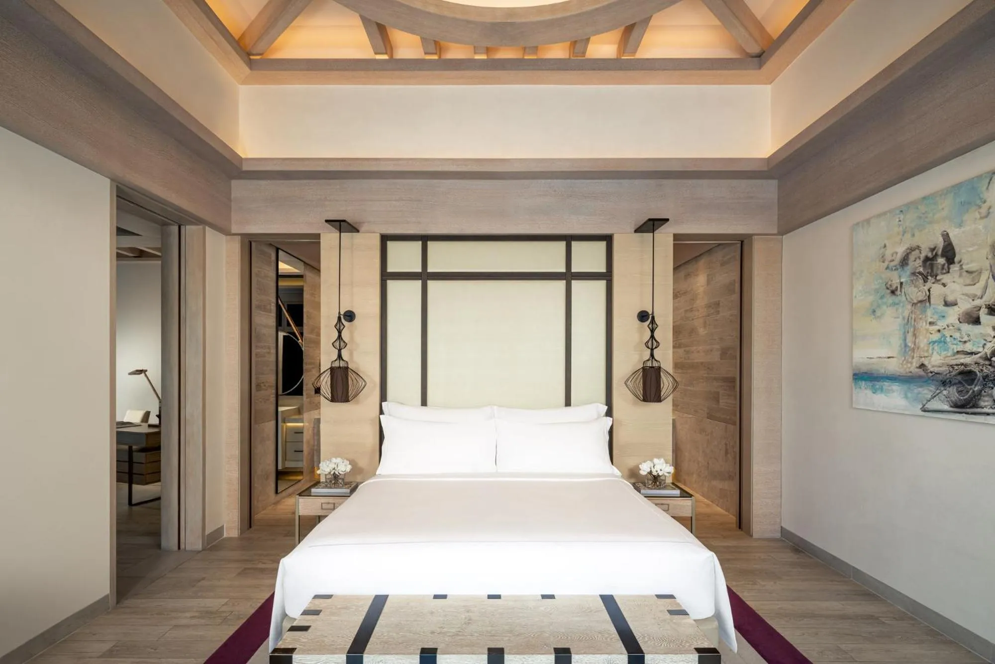 Bedroom, Bed in Saadiyat Rotana Resort and Villas